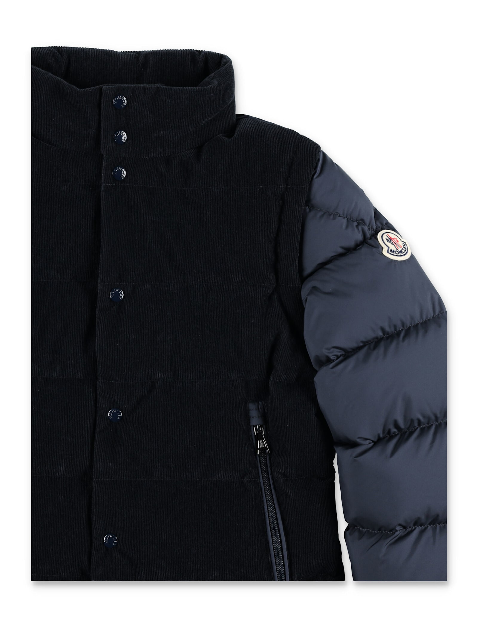 Moncler Kid - Abatan Down Jacket In Black