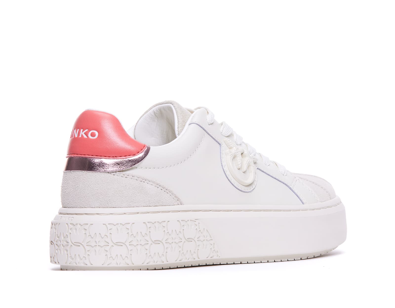 Shop Pinko Yoko Sneakers In White