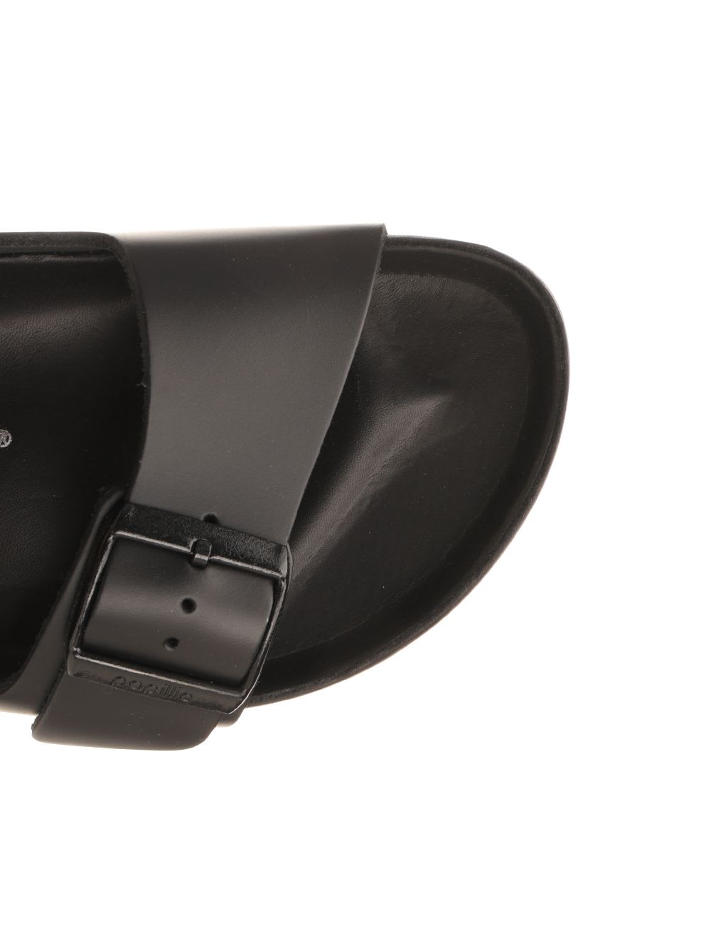 Birkenstock Arizona Platform Flex Exquisite Slide Sandals In Black