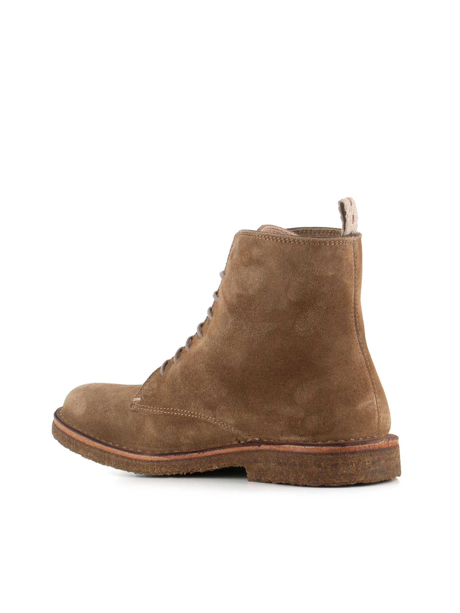 Shop Astorflex Lace-up Boot Bootflex In Sand