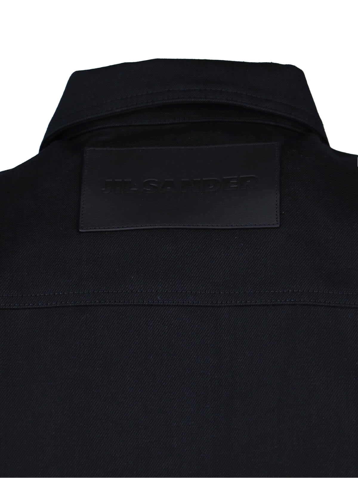 Jil Sander Men's Logo Jacket In Black