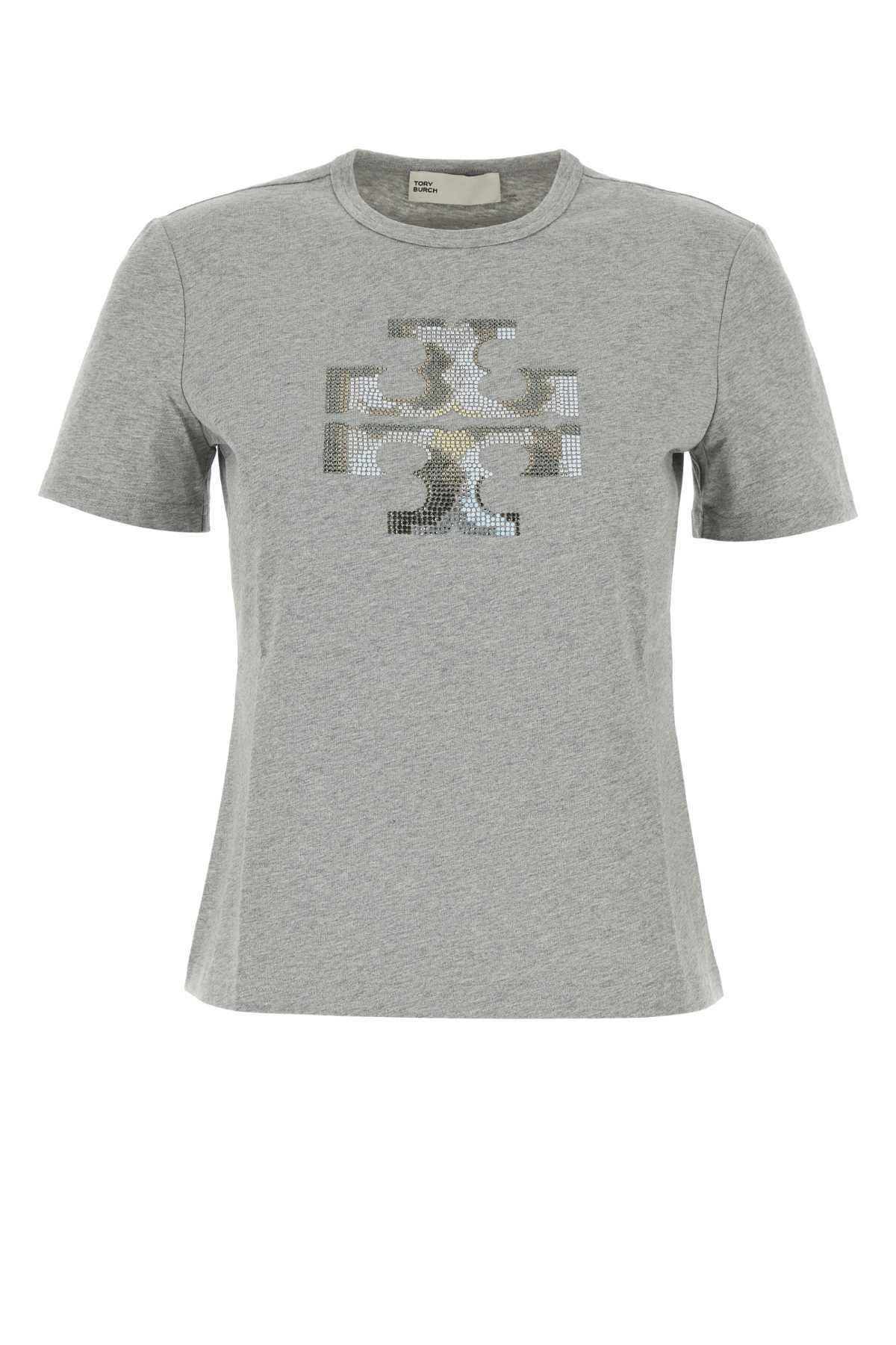 Grey Cotton T-shirt