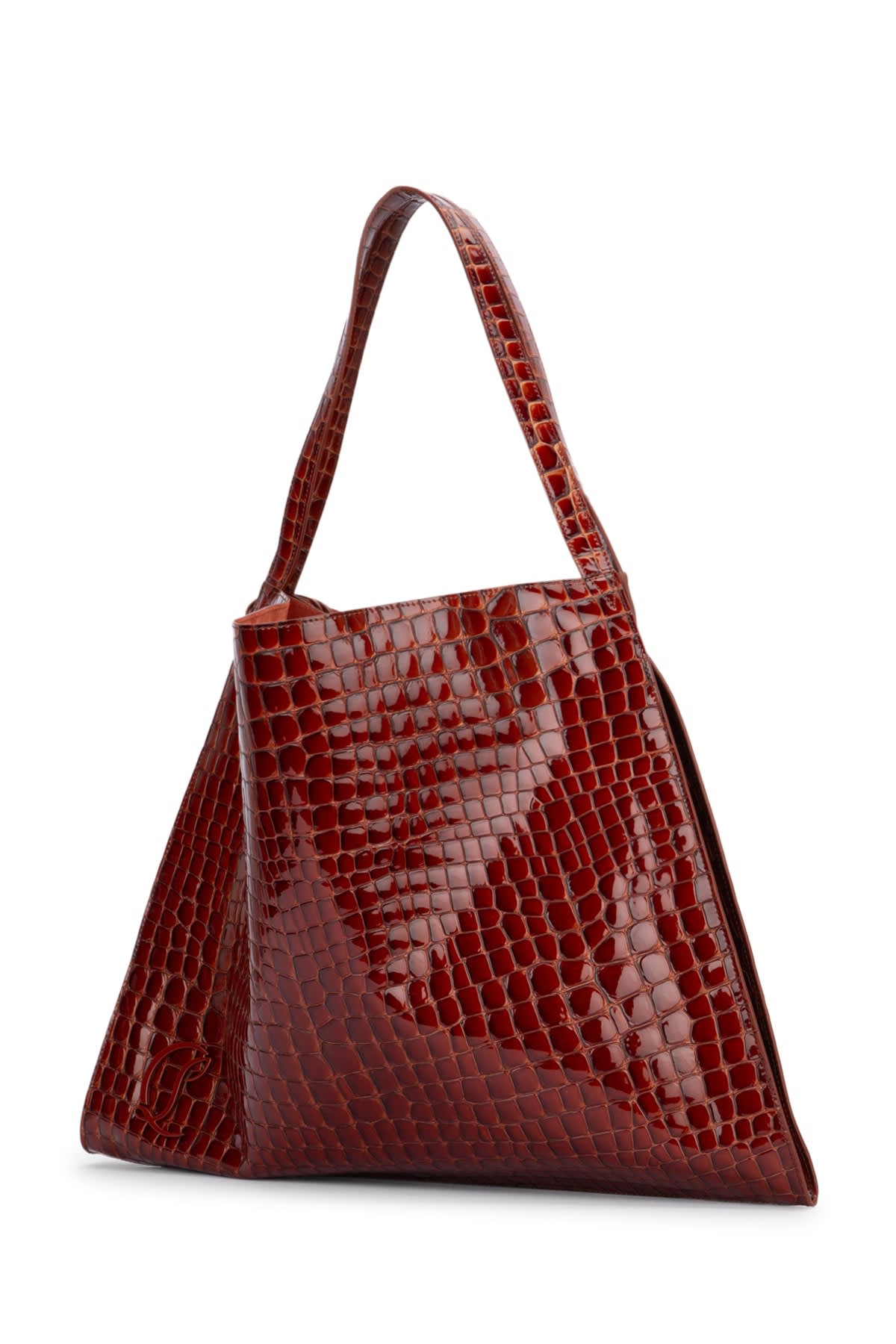 Shop Christian Louboutin Borsa In Acajouacajouacajouacajou