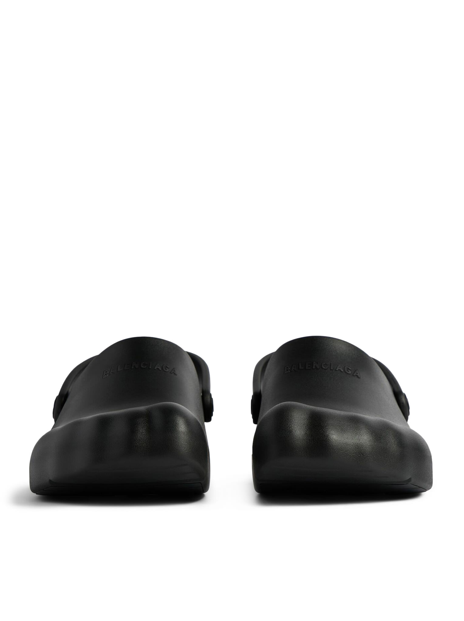 Shop Balenciaga Eva/rubber/nw In Black