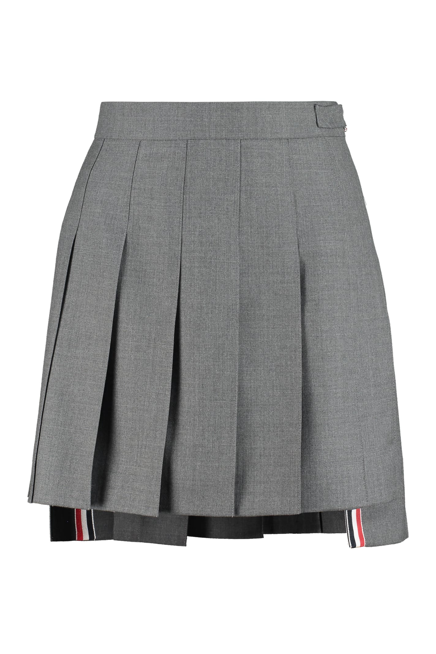 Thom Browne Wool Pleated Skirt