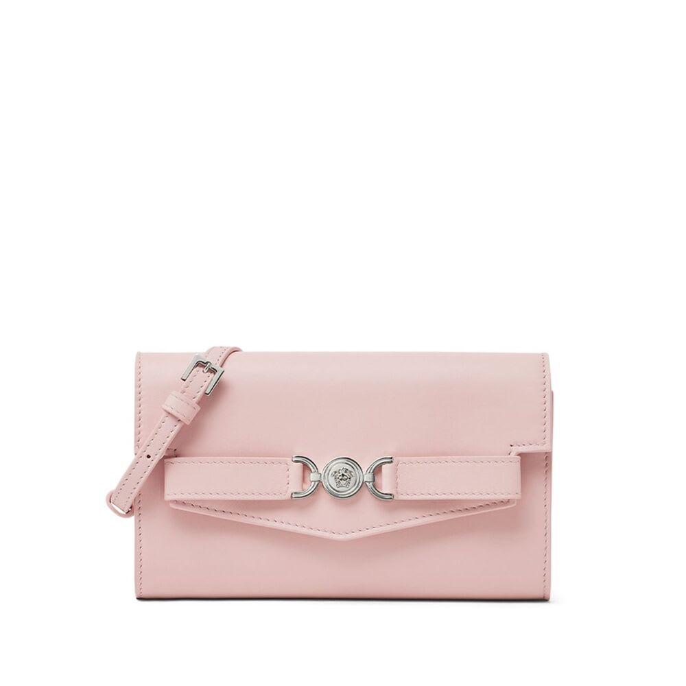 Shop Versace Bag In Pink