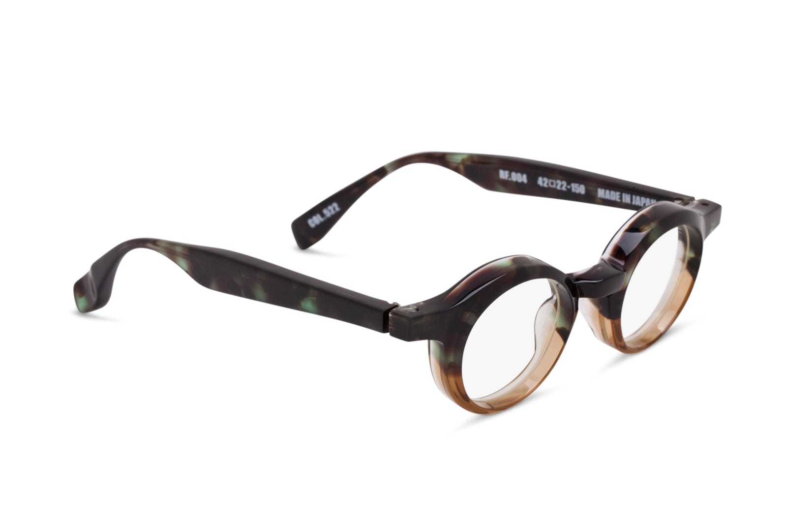 Shop Factory900 Rf 004-522 Glasses In Green Tortoise/honey Brown