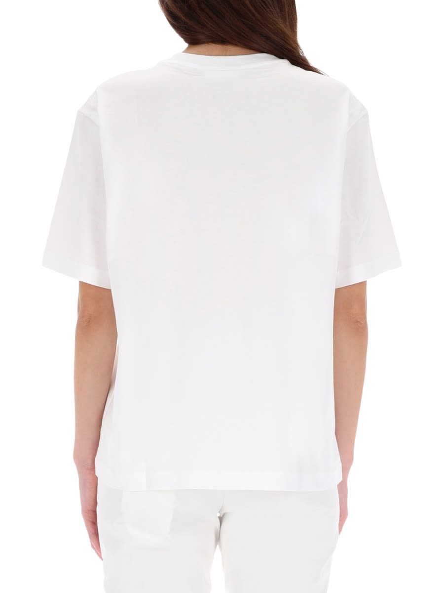 Lacoste T-shirt With Logo In White