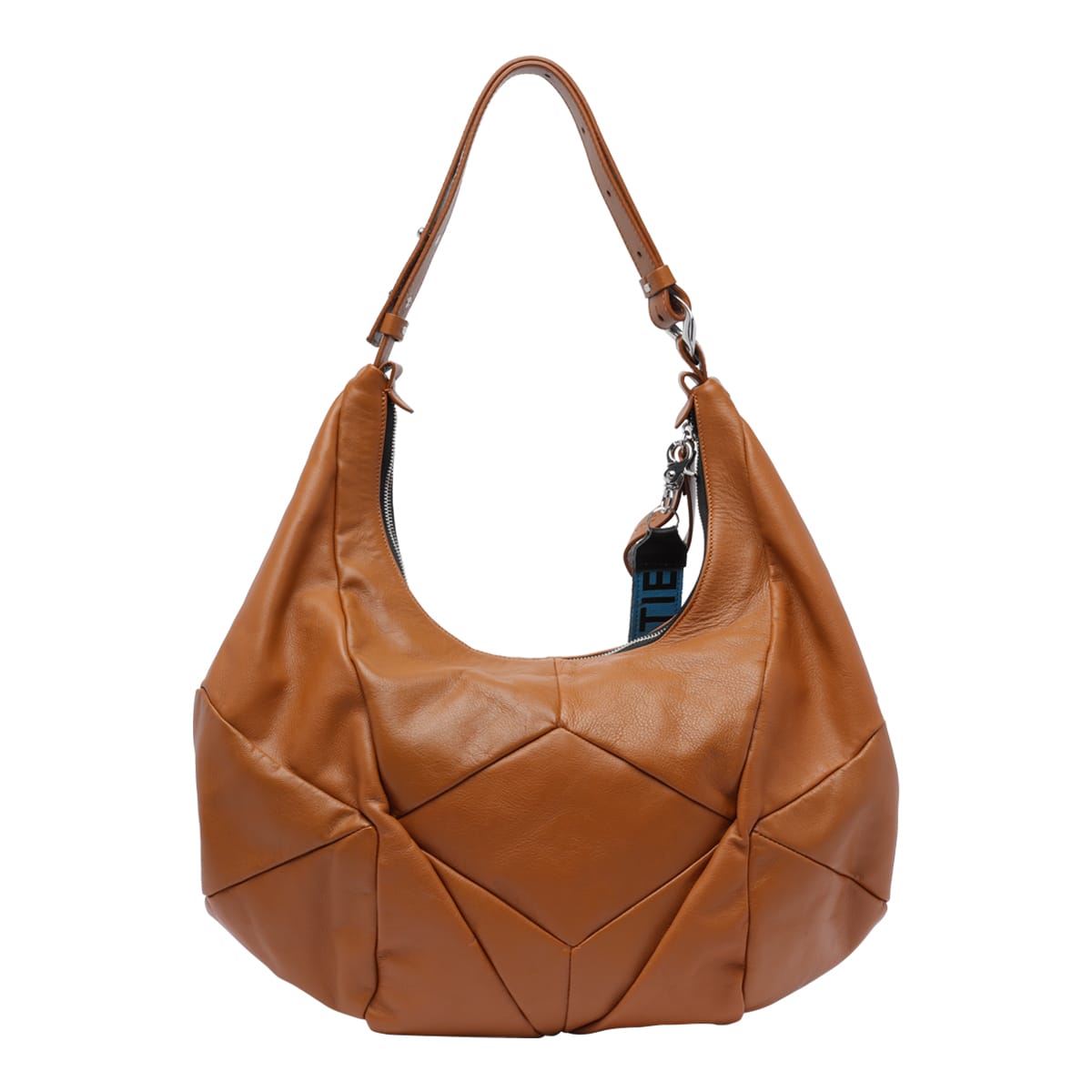 VIC MATIE LEATHER SHOULDER BAG