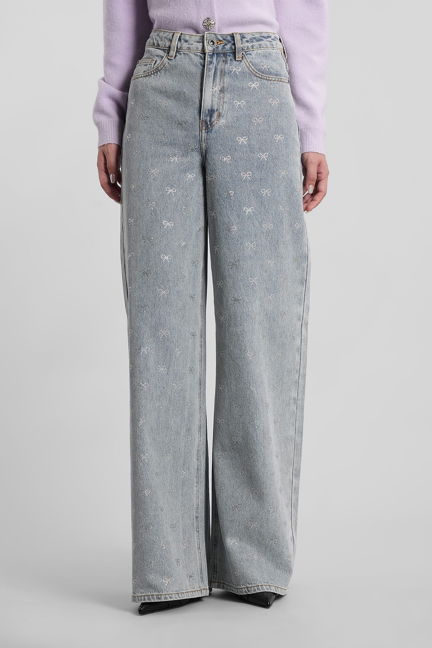 Jeans In Blue Cotton