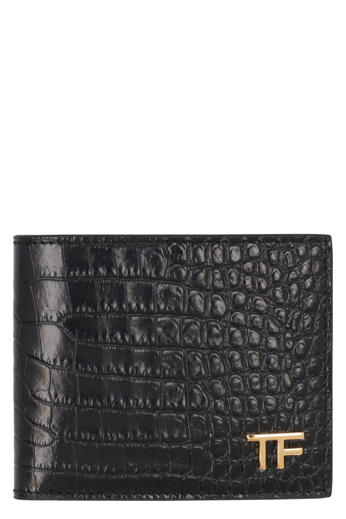 Tom Ford Leather Flap-over Wallet