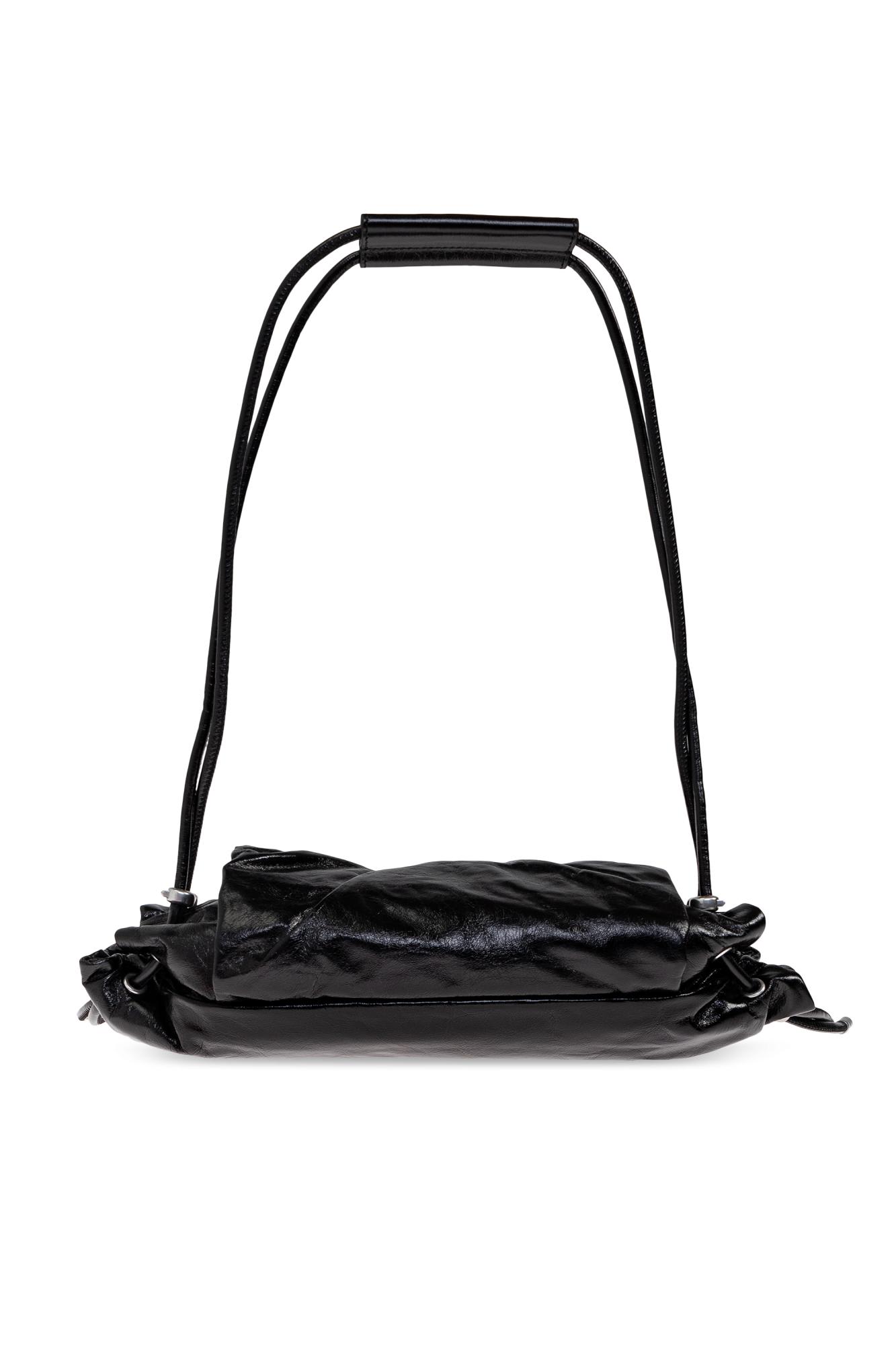 Diesel Scrunch-d S-shoulder Bag In Scrunched Leather