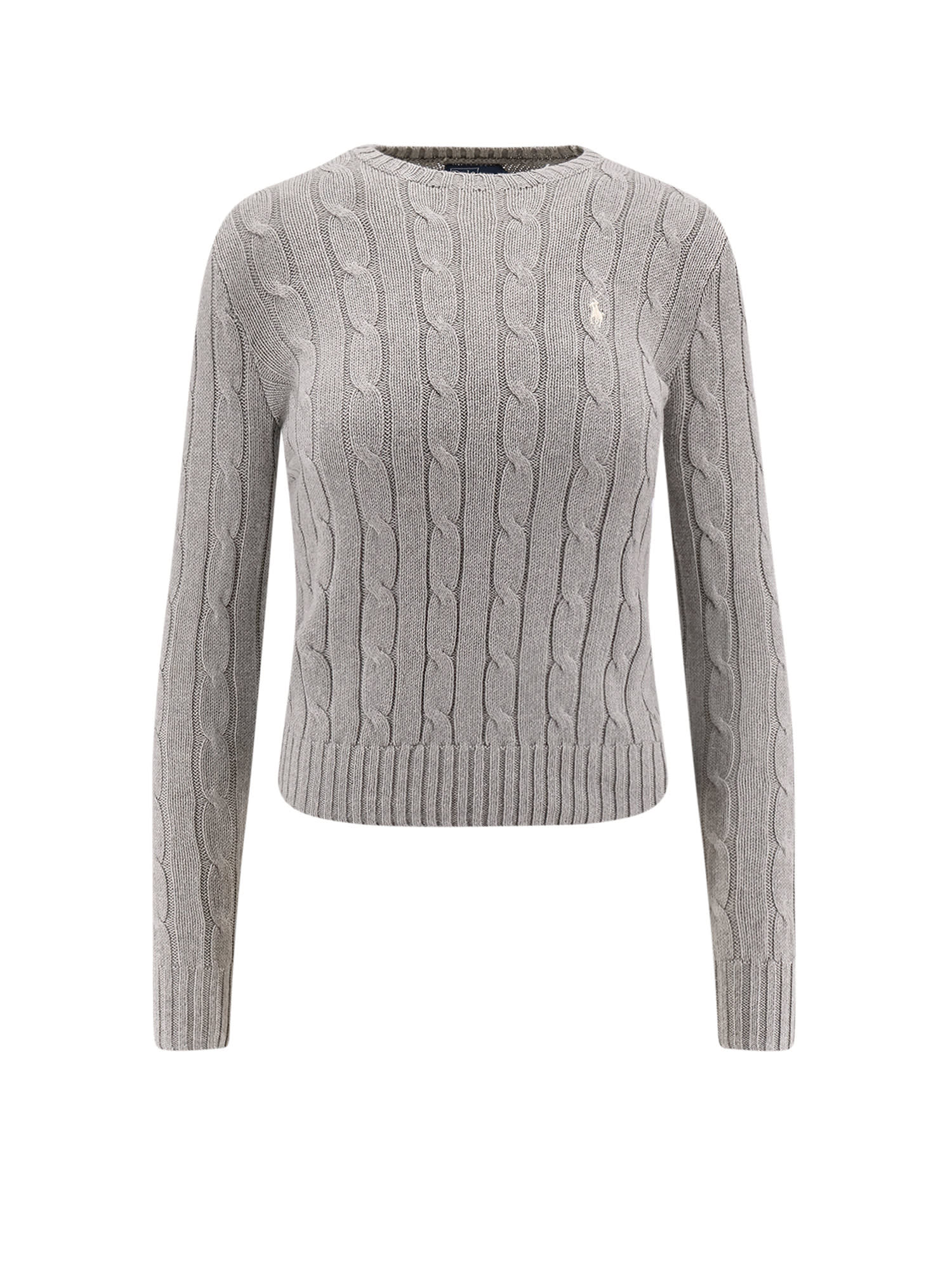 Cotton Cable Knit Sweater