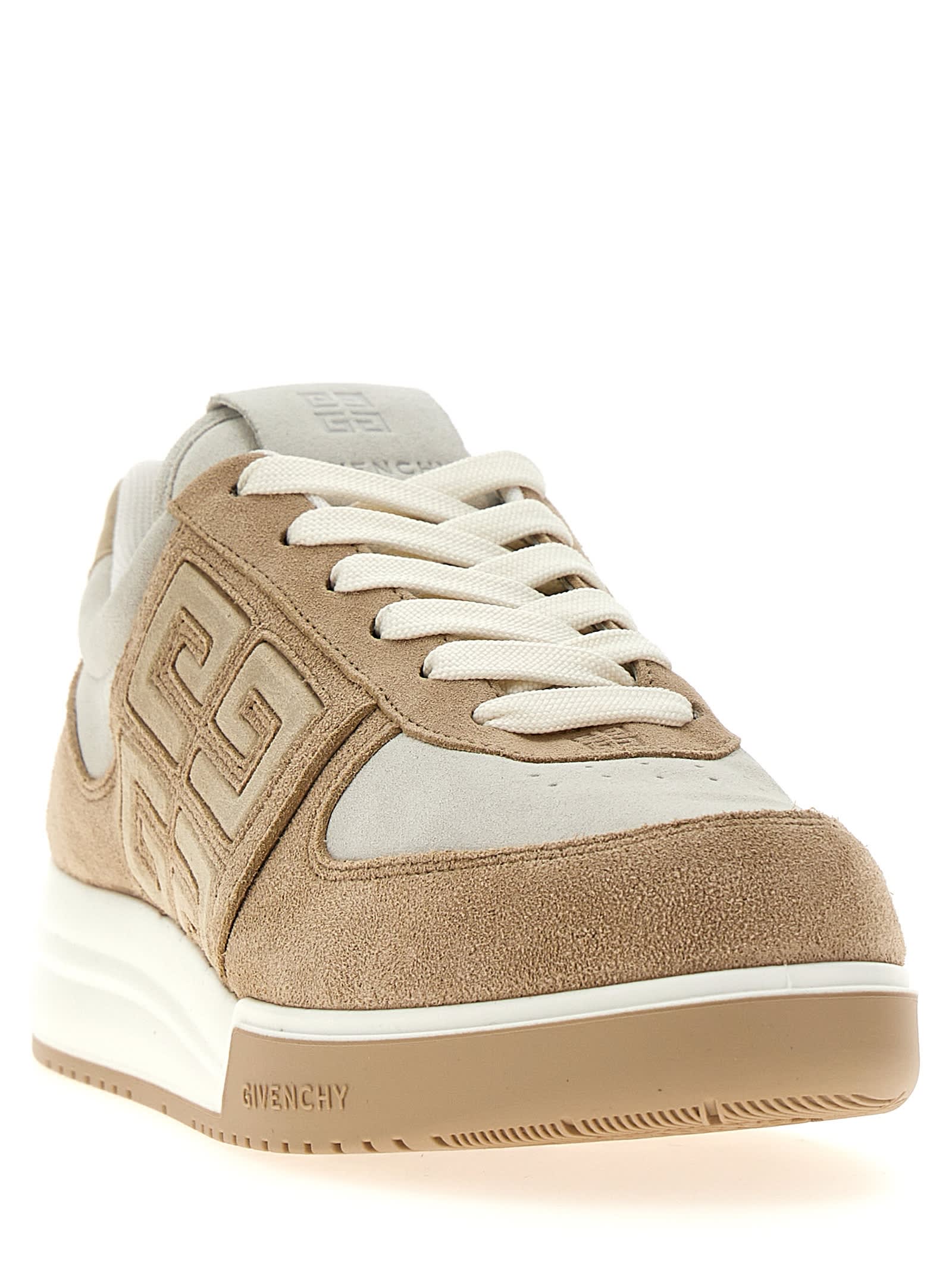 Shop Givenchy G4 Sneakers In Beige