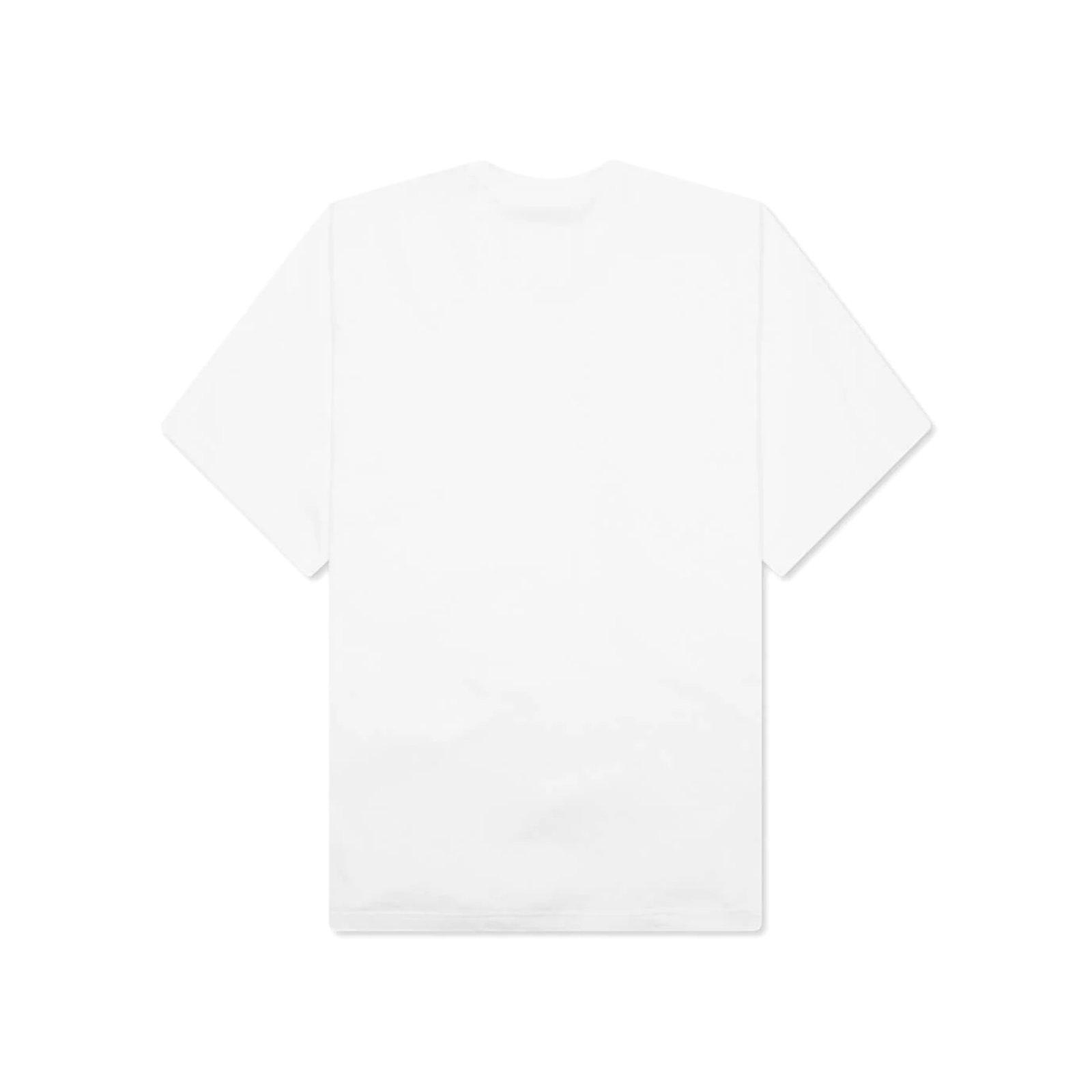 Shop Sacai Side-slits Crewneck T-shirt In White