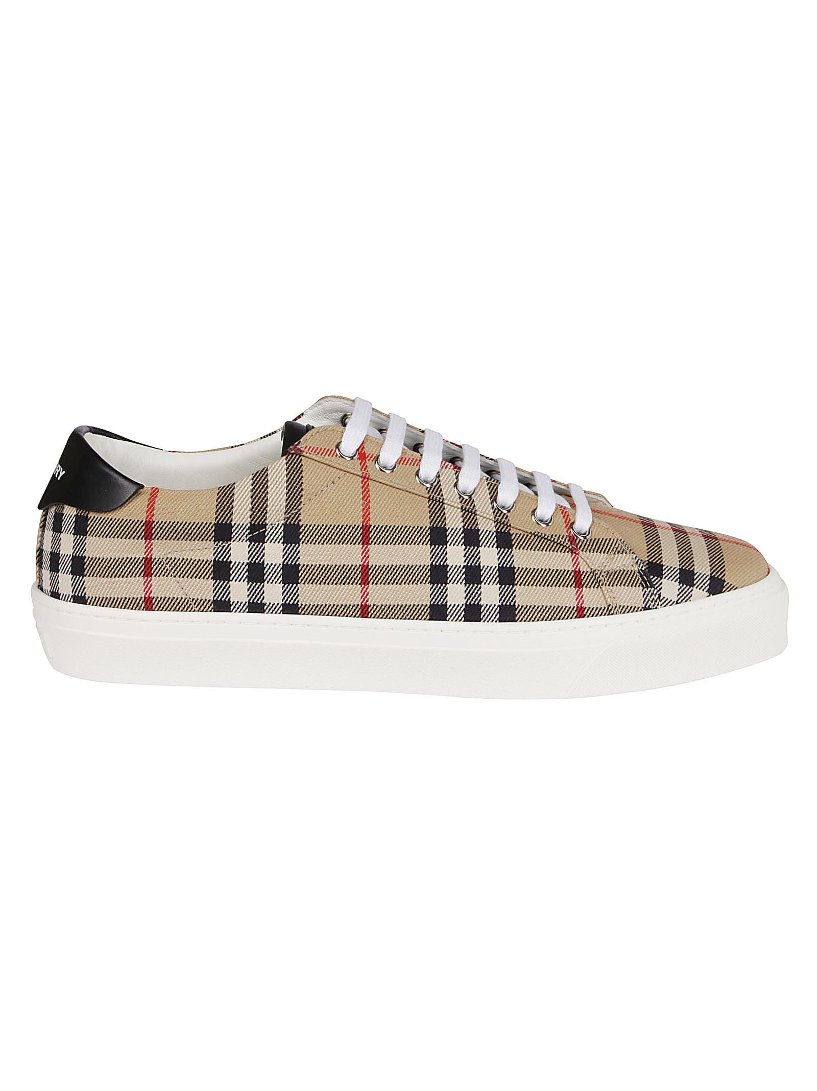 BURBERRY BEIGE CANVAS SNEAKERS,8038185 A7026