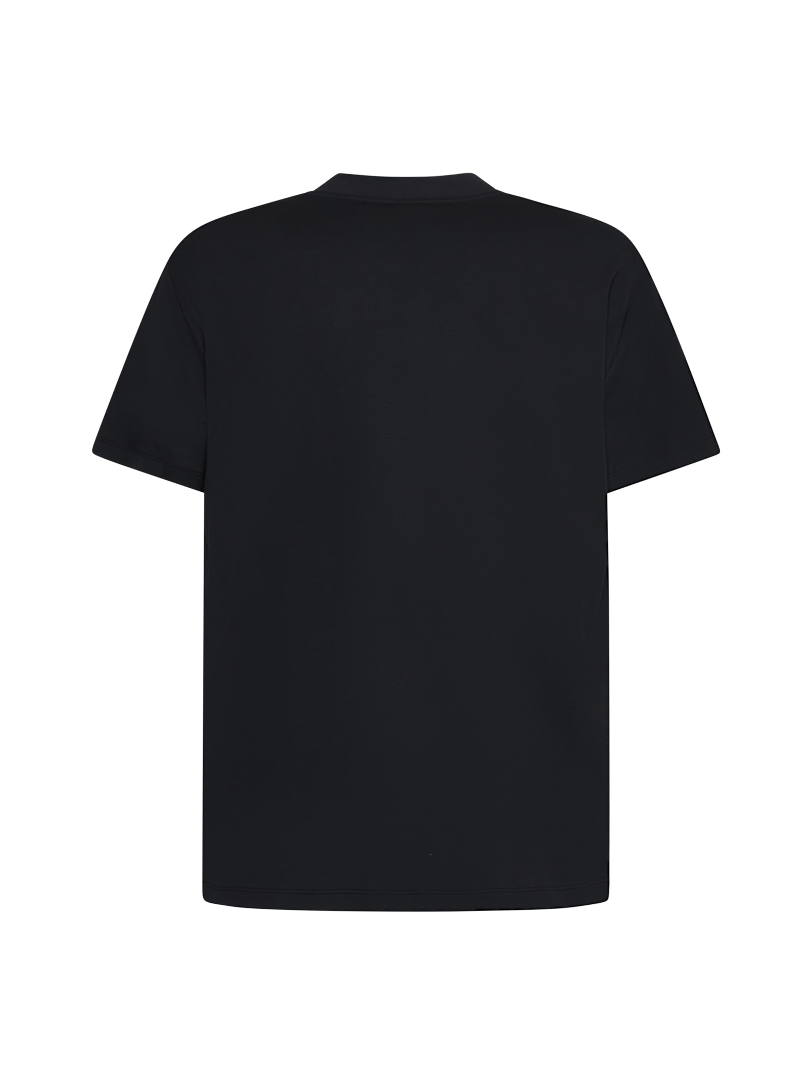 Shop Lardini T-shirt In Black