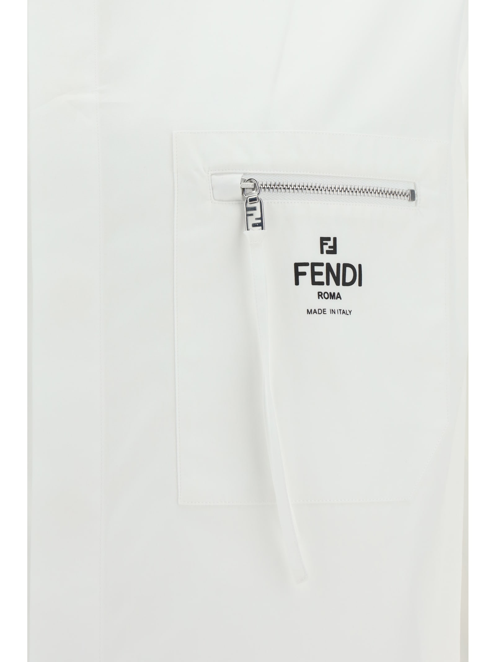Shop Fendi Shirt In White