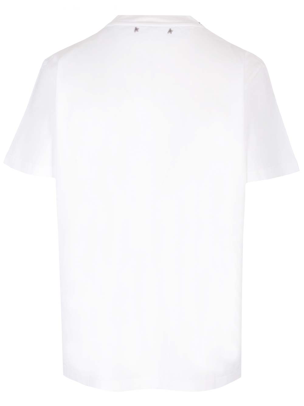 Shop Golden Goose Crystals Embellished T-shirt In Vintage White