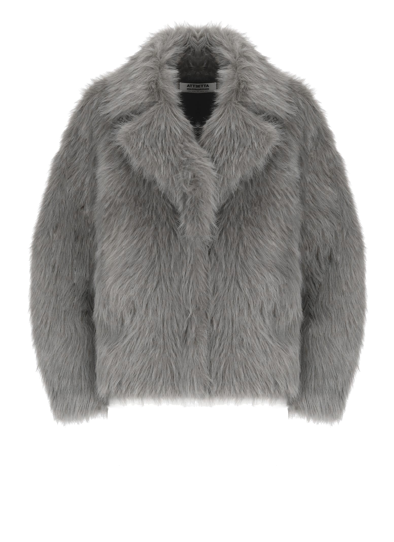 Betta Corradi Long-sleeves Coat In Gray