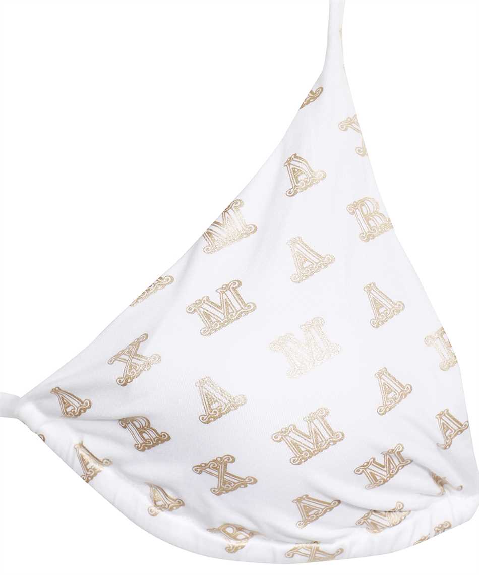 Max Mara Beachwear Alyssa White Bikini Top In White
