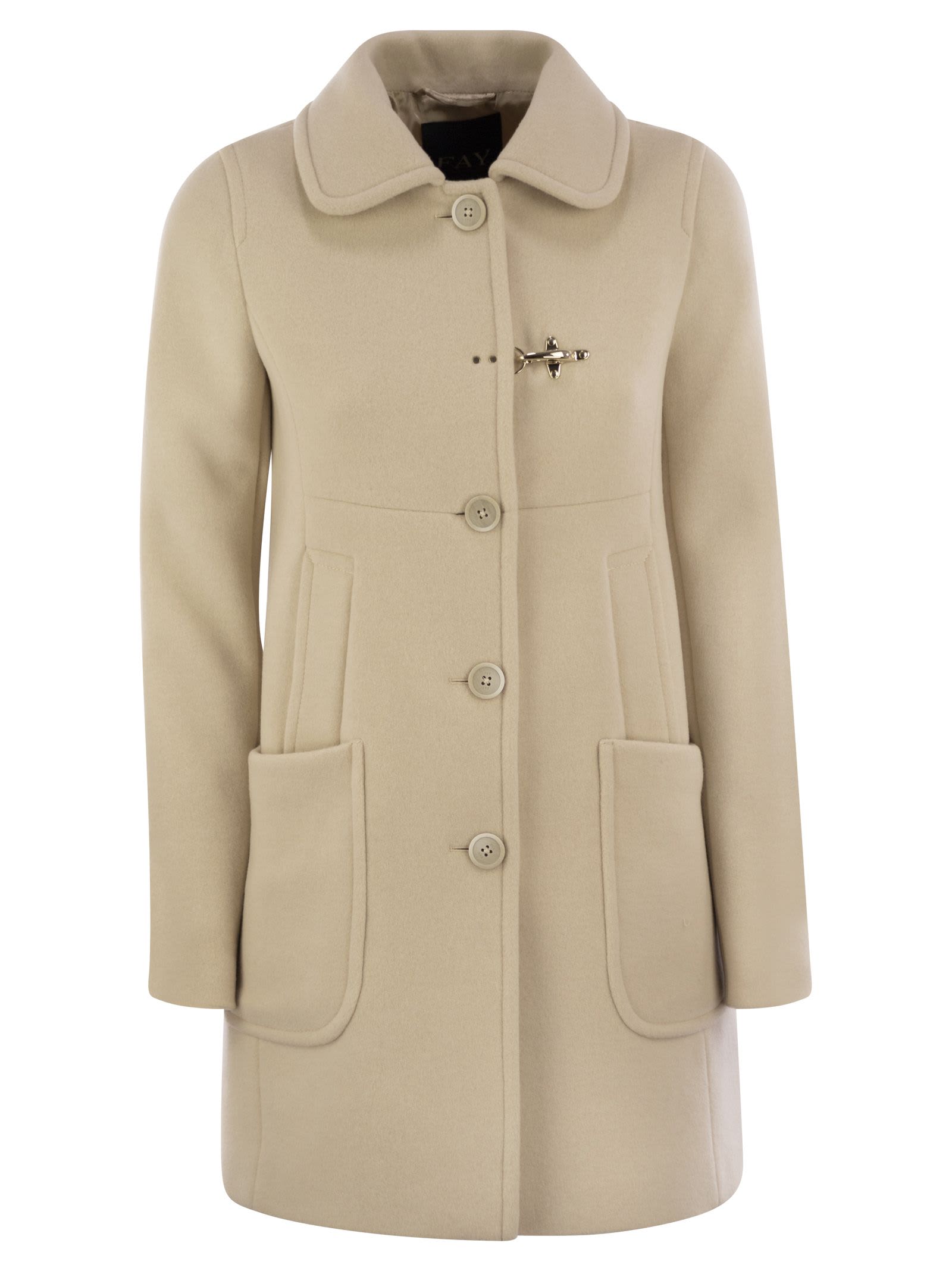 FAY WOOL AND CASHMERE COAT 