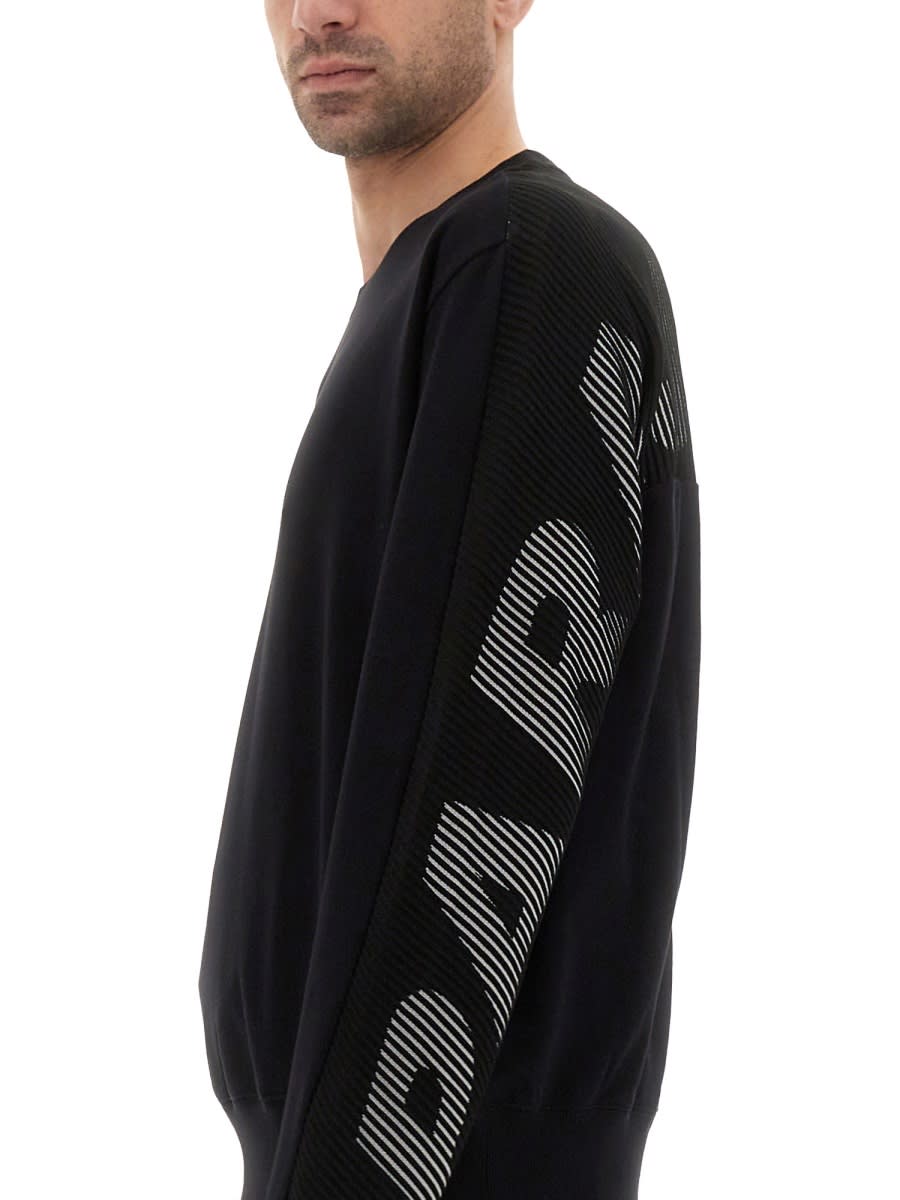 Shop Parajumpers Sweatshirt Skein In Black