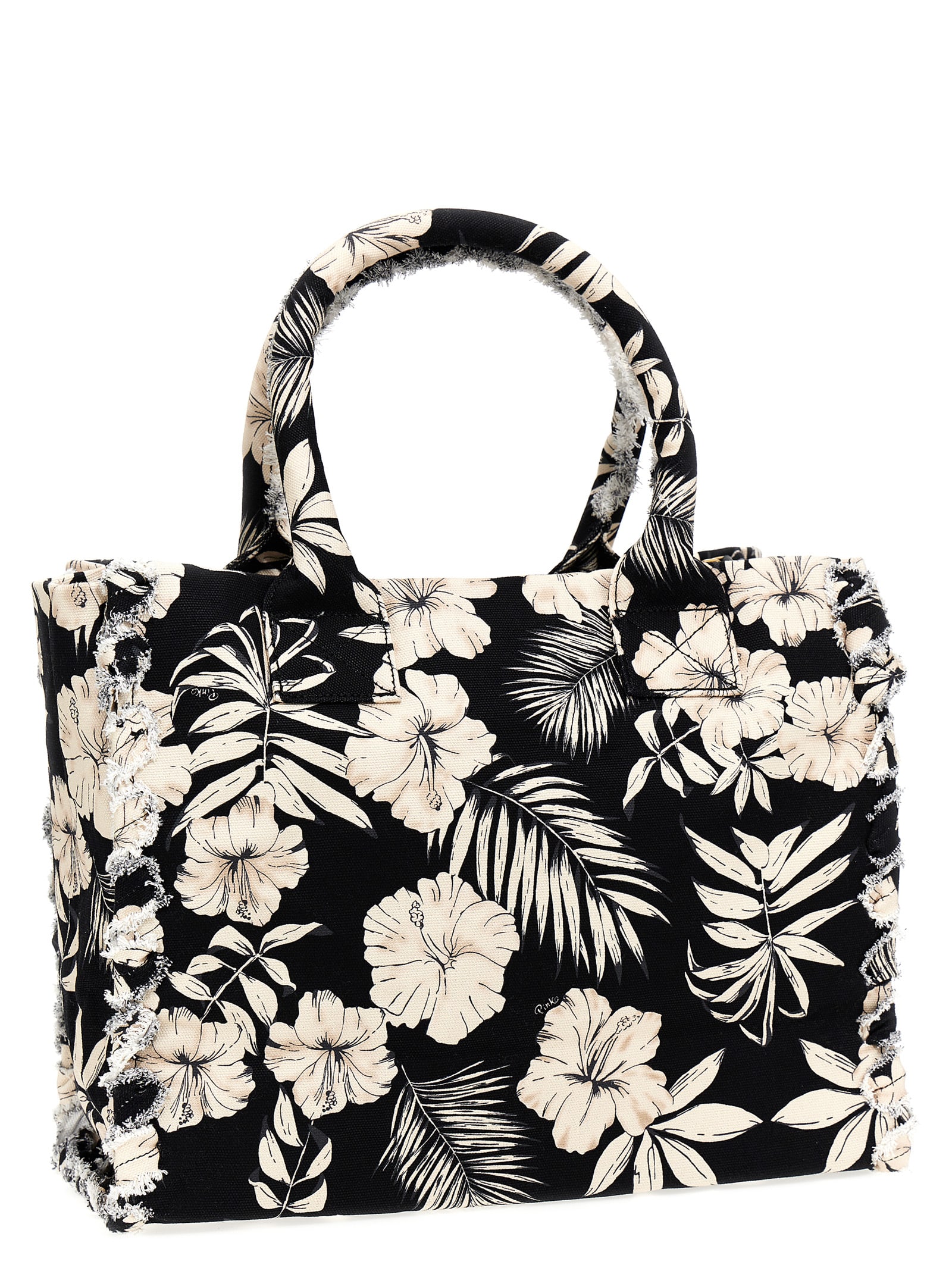 PINKO Beach logo-print Tote Bag - Farfetch