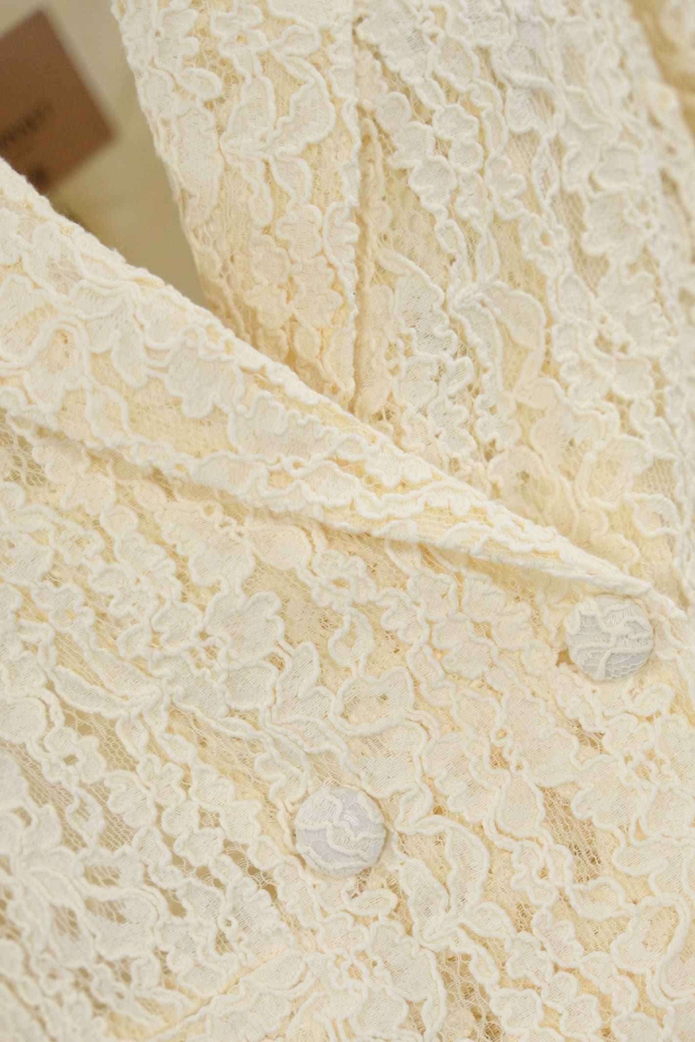 TWINSET BOXY LACE BLAZER JACKET