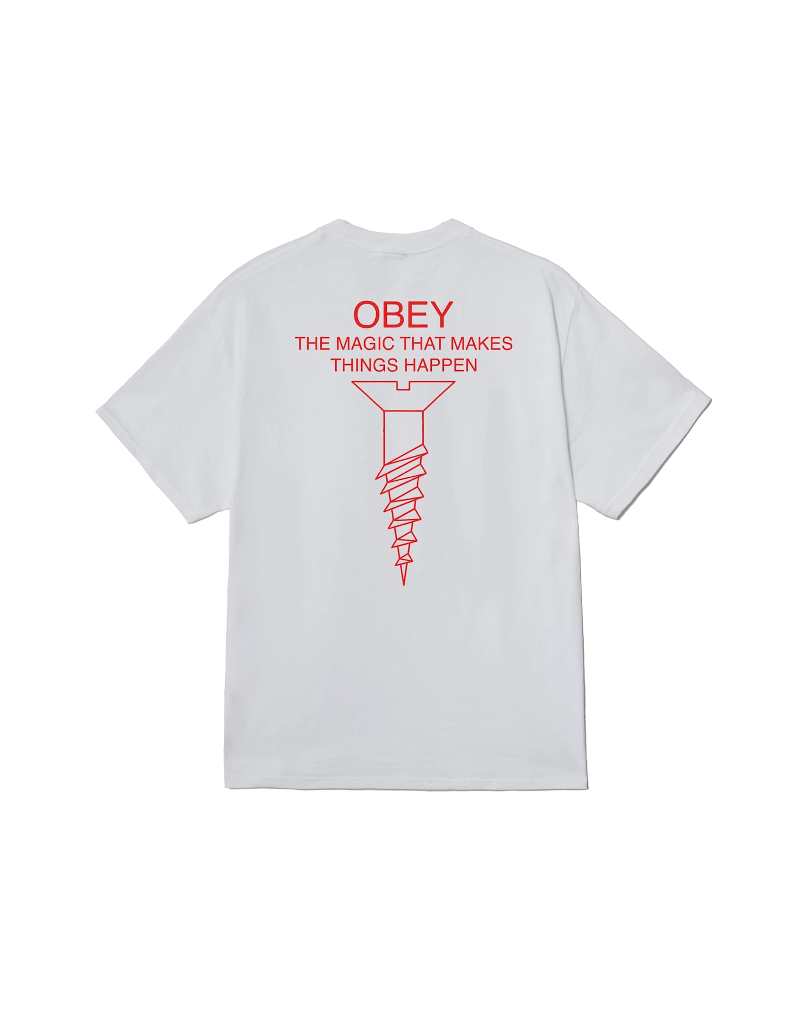 Obey Magic Tee In Gray