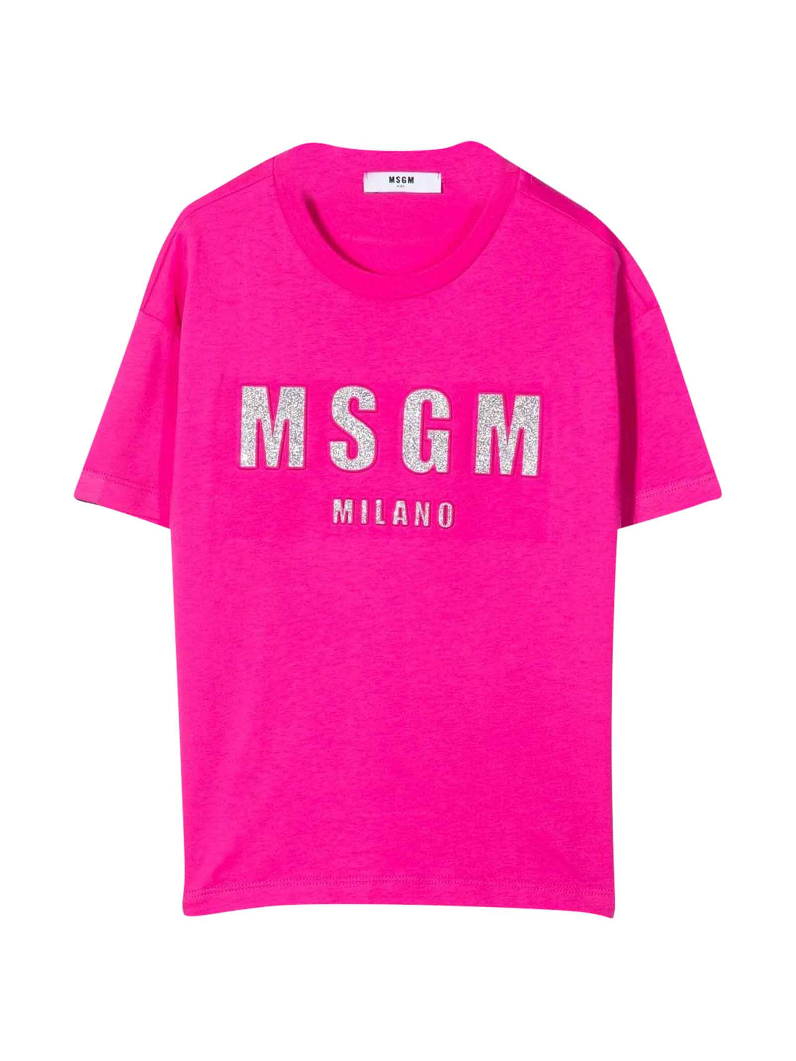 MSGM Fuchsia T-shirt Teen