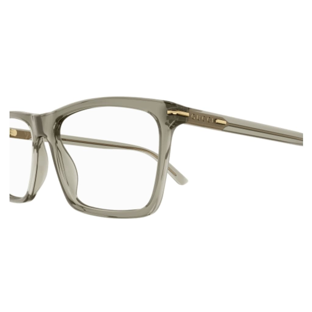 Shop Gucci Gg1445o 004 Glasses In Tortora