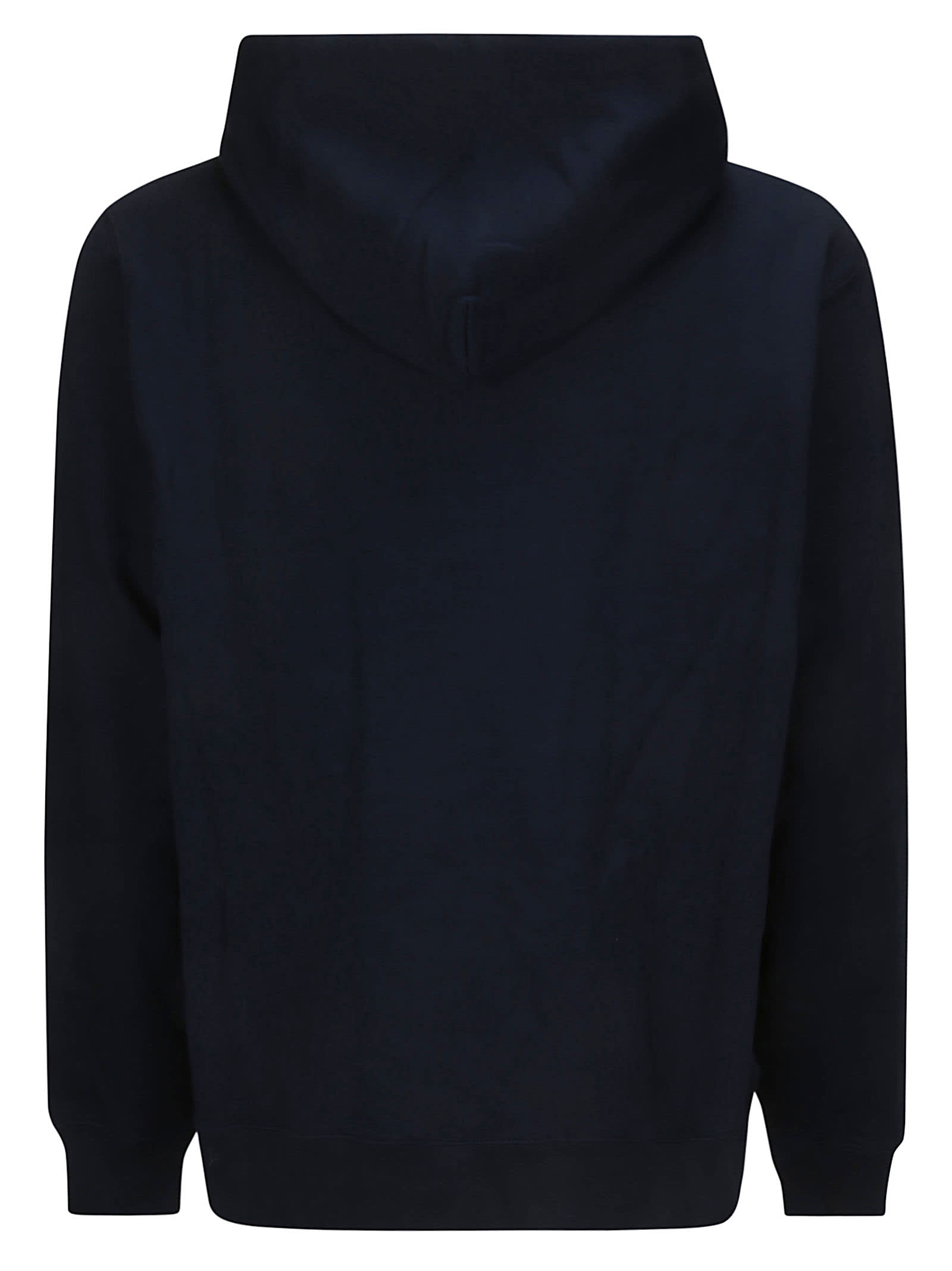 Shop Billionaire Boys Club Camo Arch Logo Popover Hood In Navy