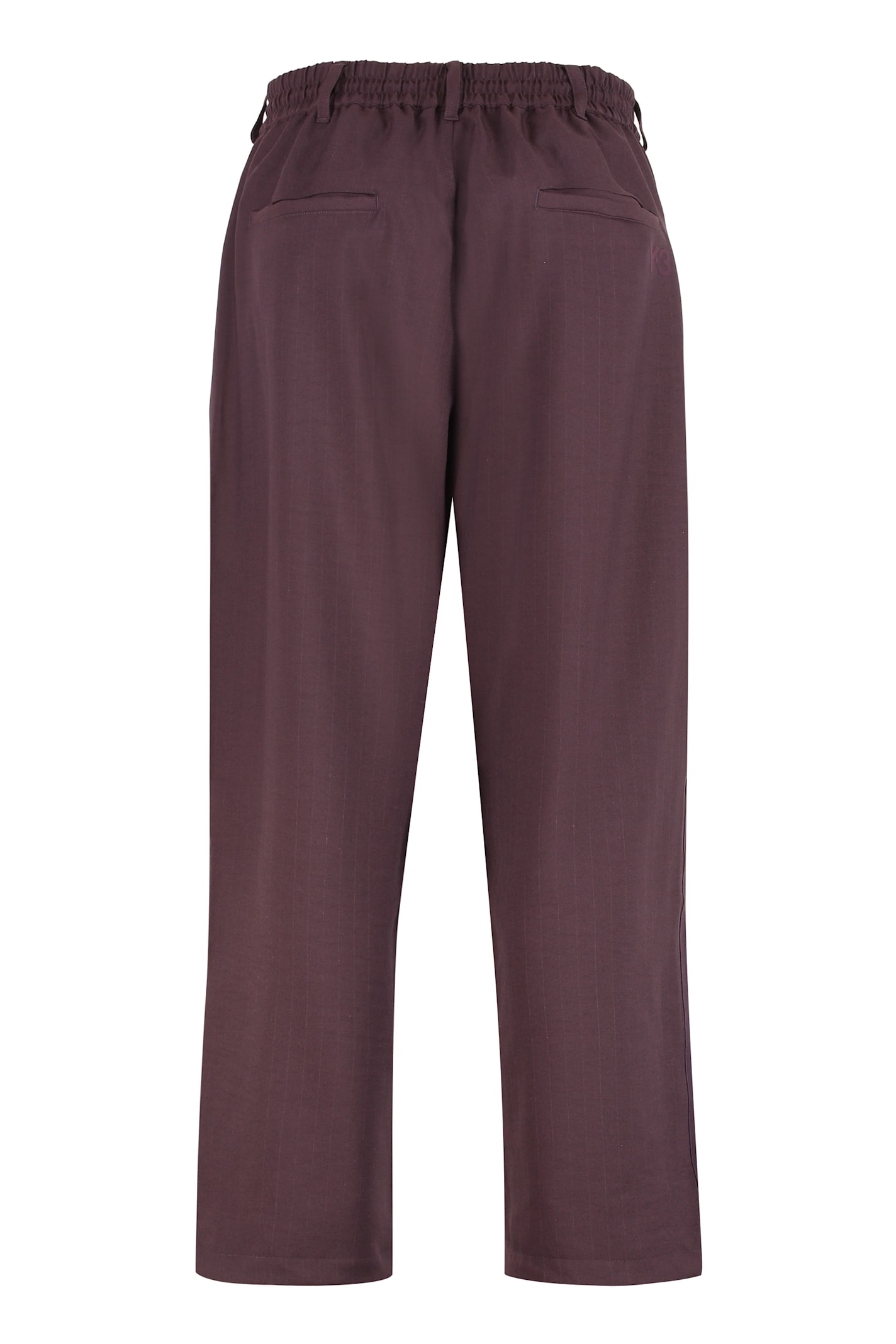 Y-3 Adidas Training Pants Sports Uniform In Burgundy