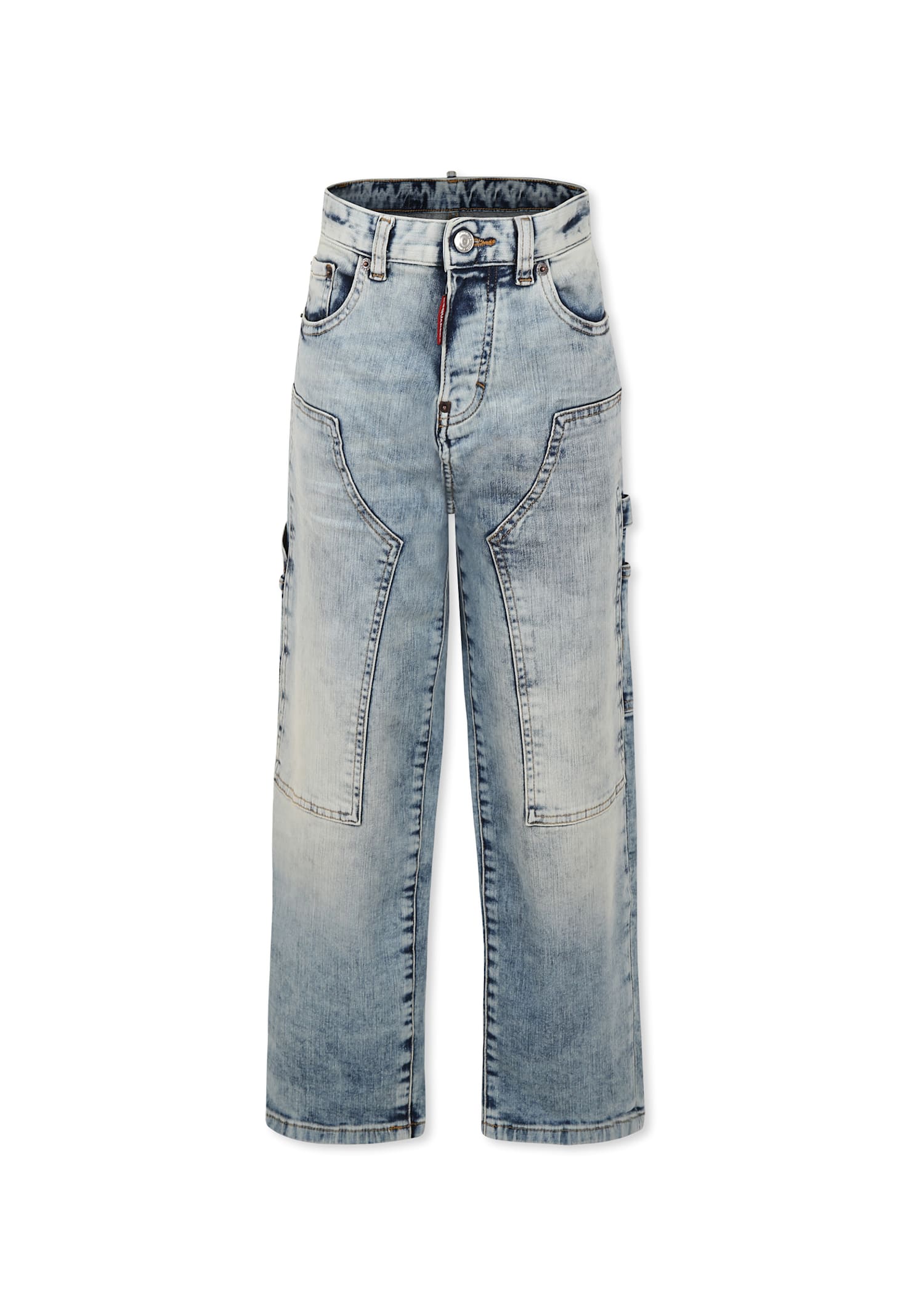 DSQUARED2 DENIM JEANS FOR BOY WITH LOGO