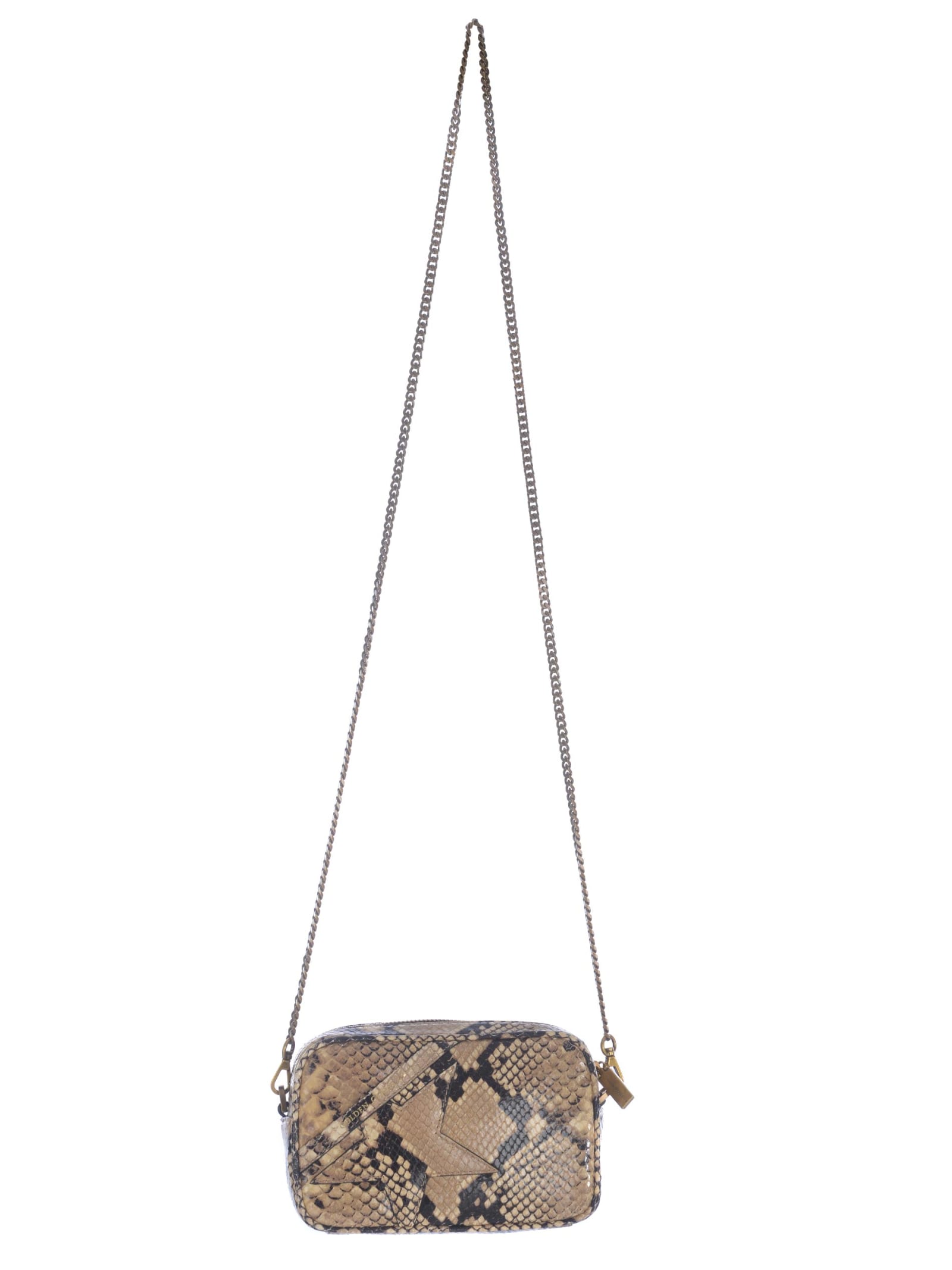 Shop Golden Goose Bag  Mini Star In Leather In Pitonato