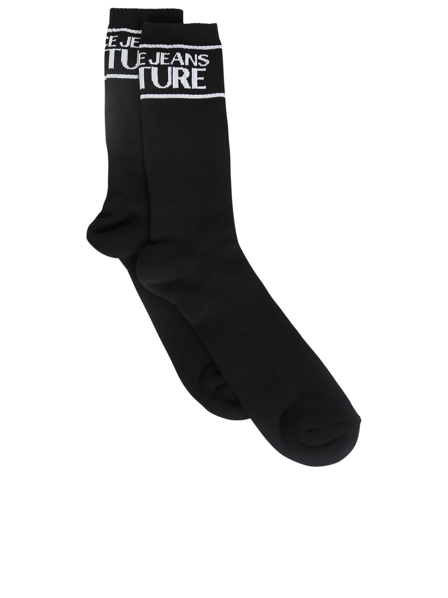Intarsia-knit Logo Ankle Socks
