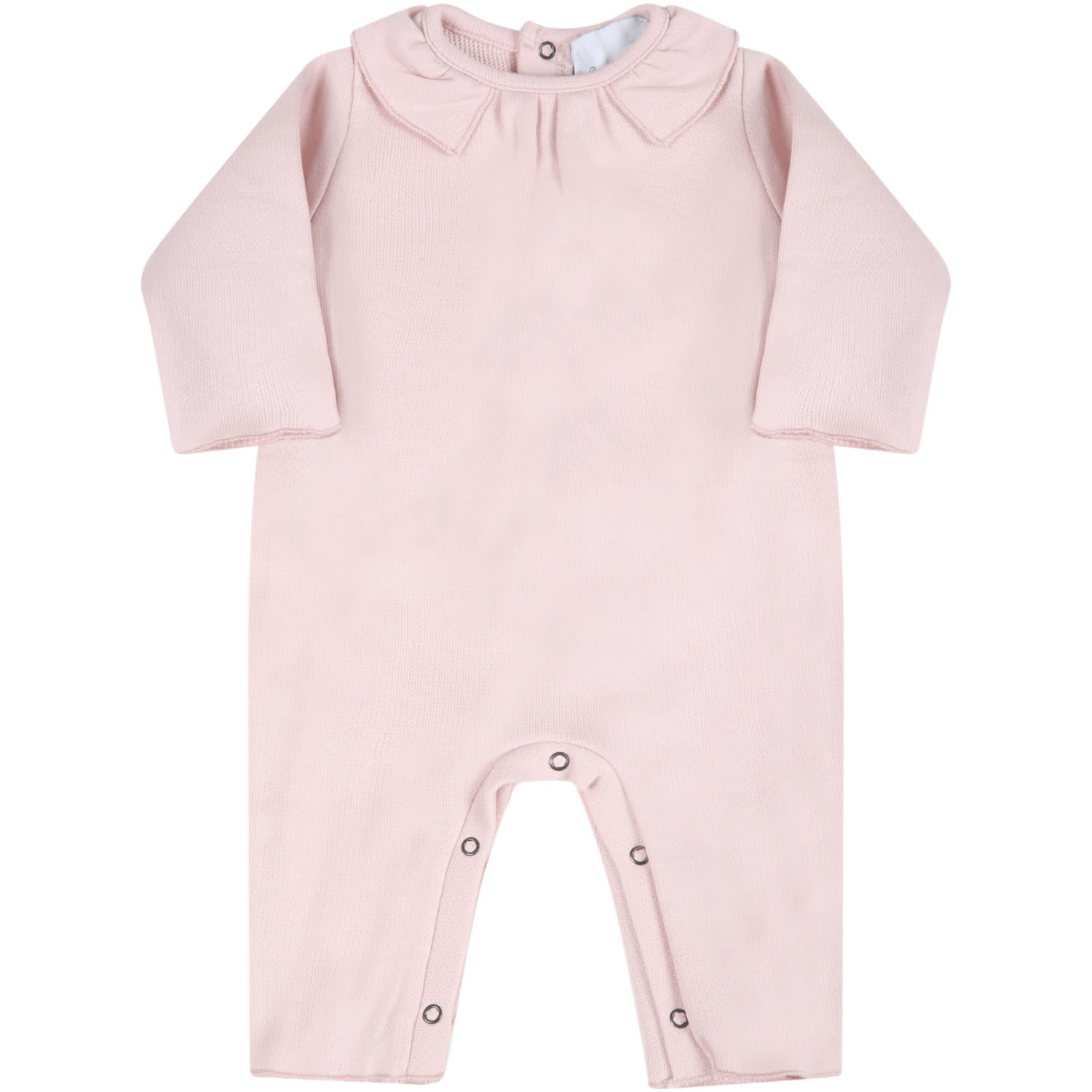 Le Petit Coco Pink Jumpsuit For Baby Girl