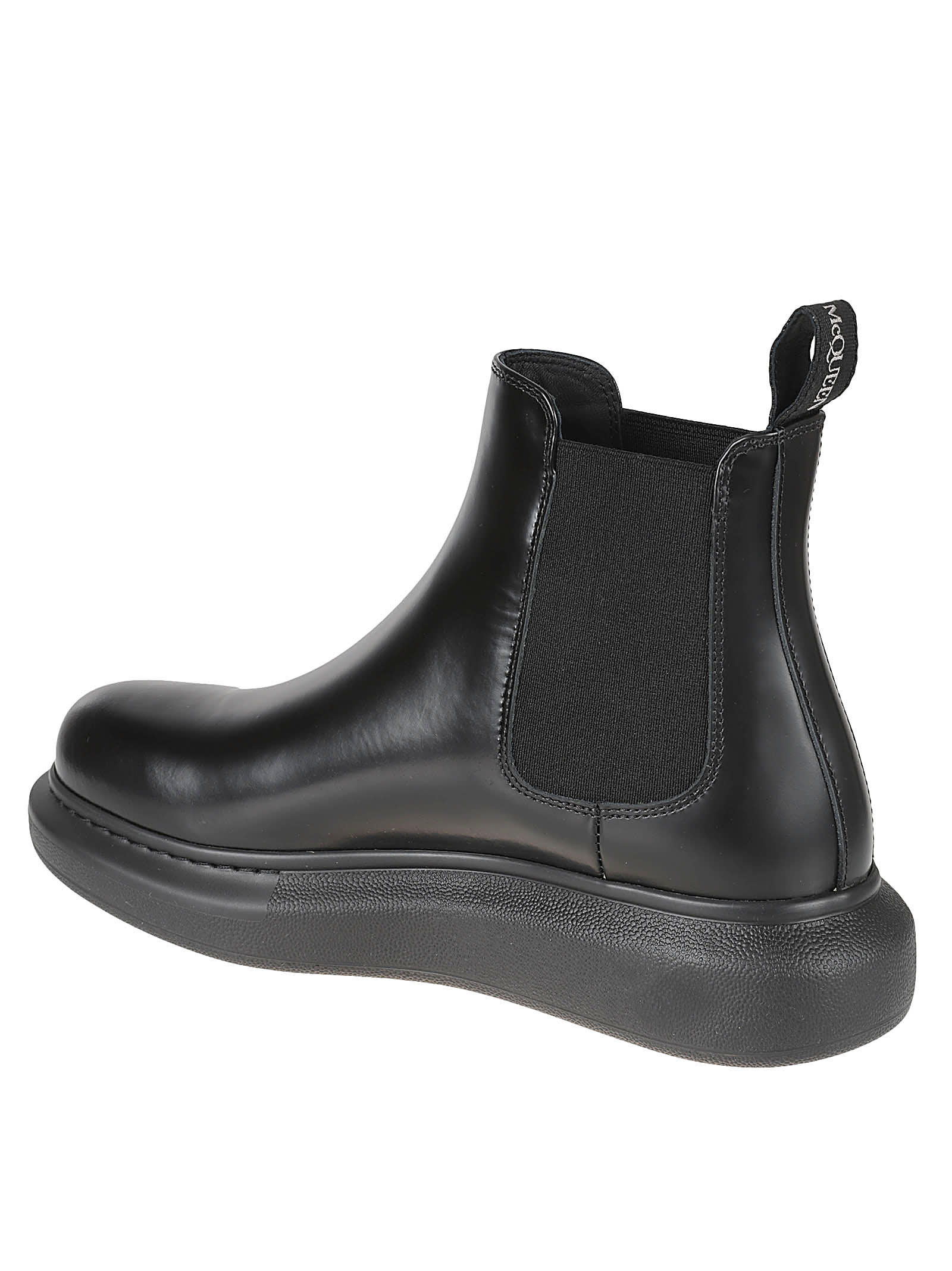 Shop Alexander Mcqueen New Liquid Ankle Boots In Black