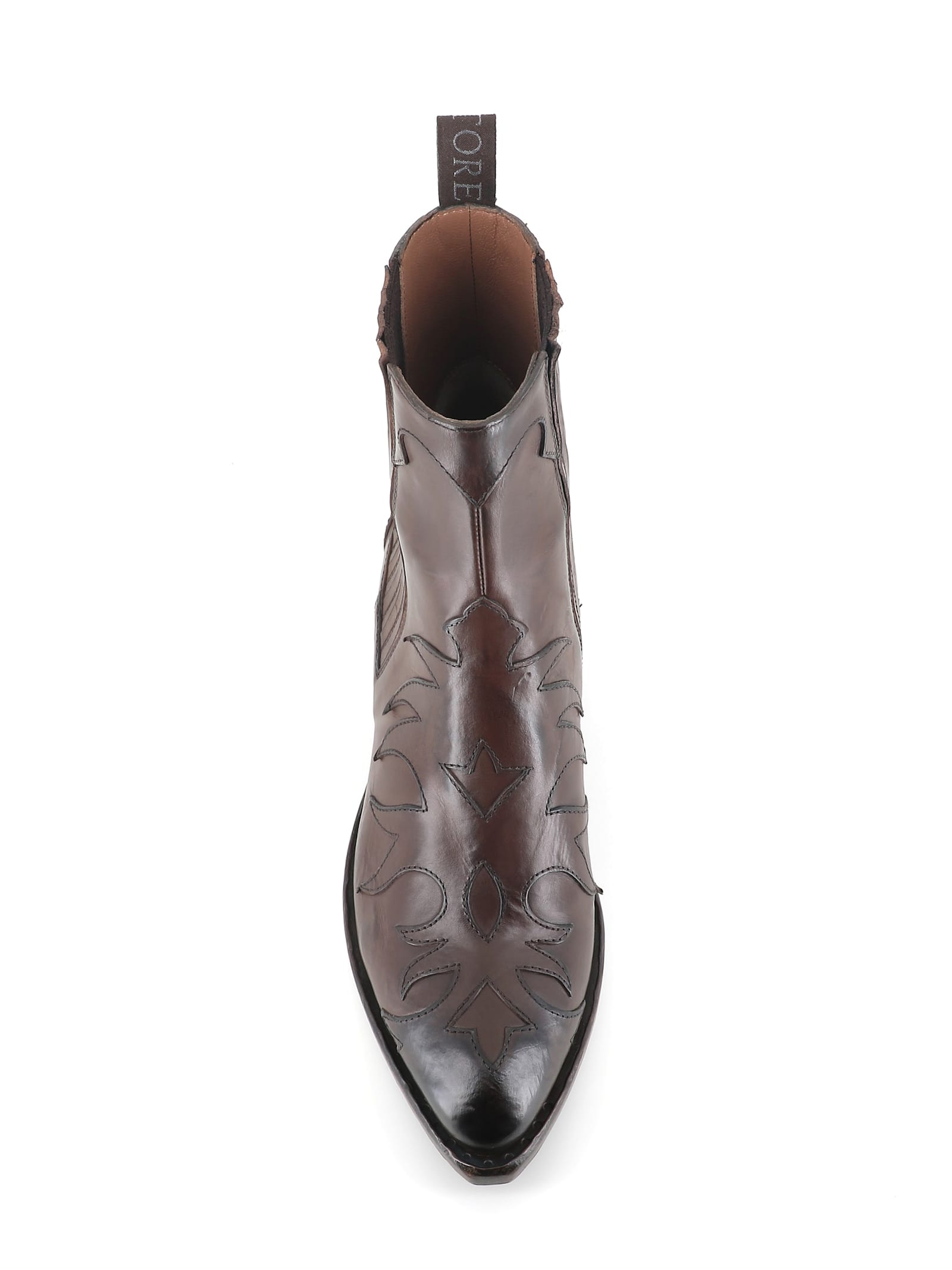 Sartore Texan Boot Sr3645sq In Brown