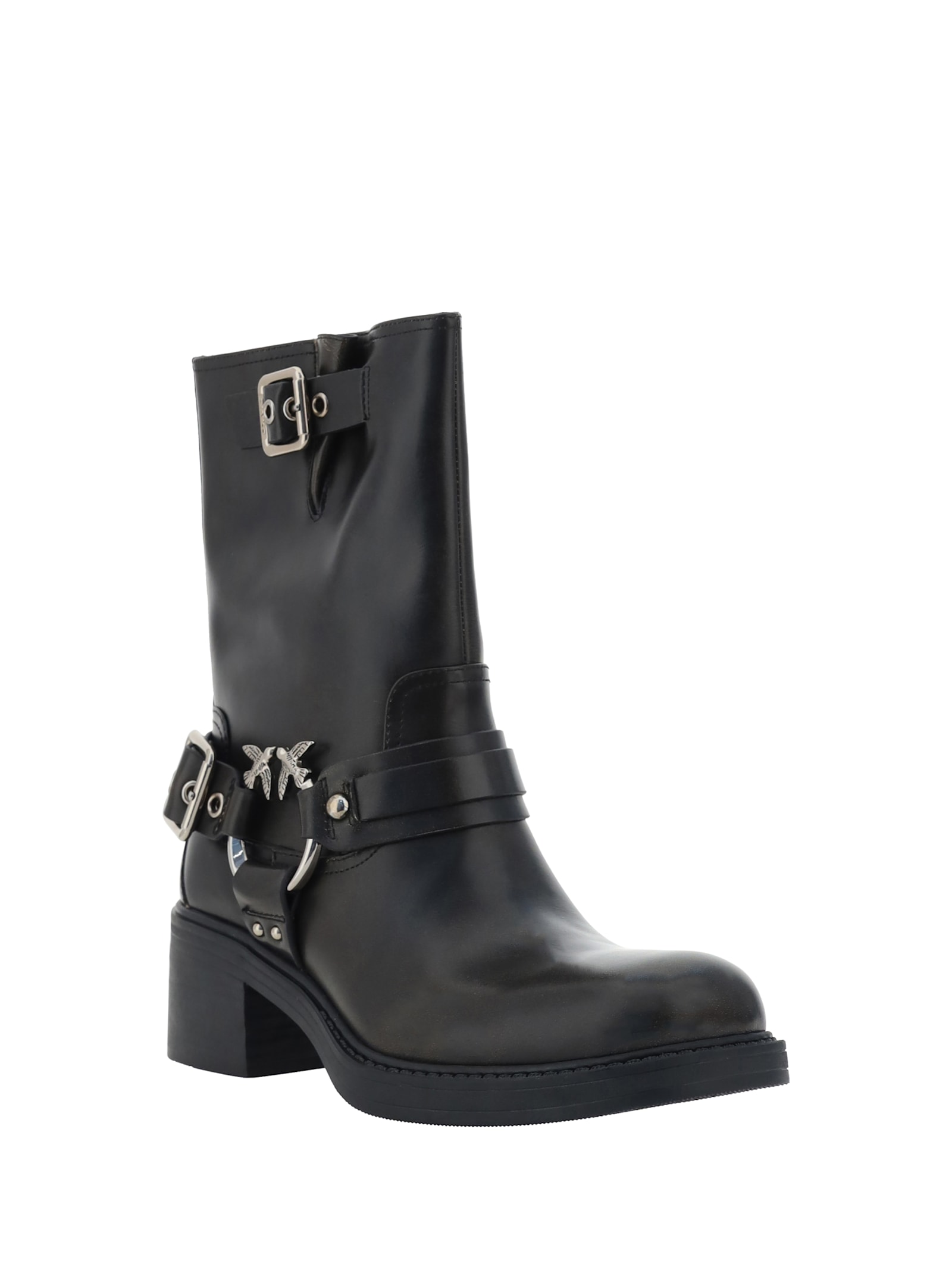 Shop Pinko Alys 02 Boots In Black