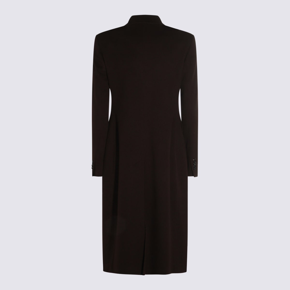 Tagliatore Double-breasted Cashmere Coat In Black