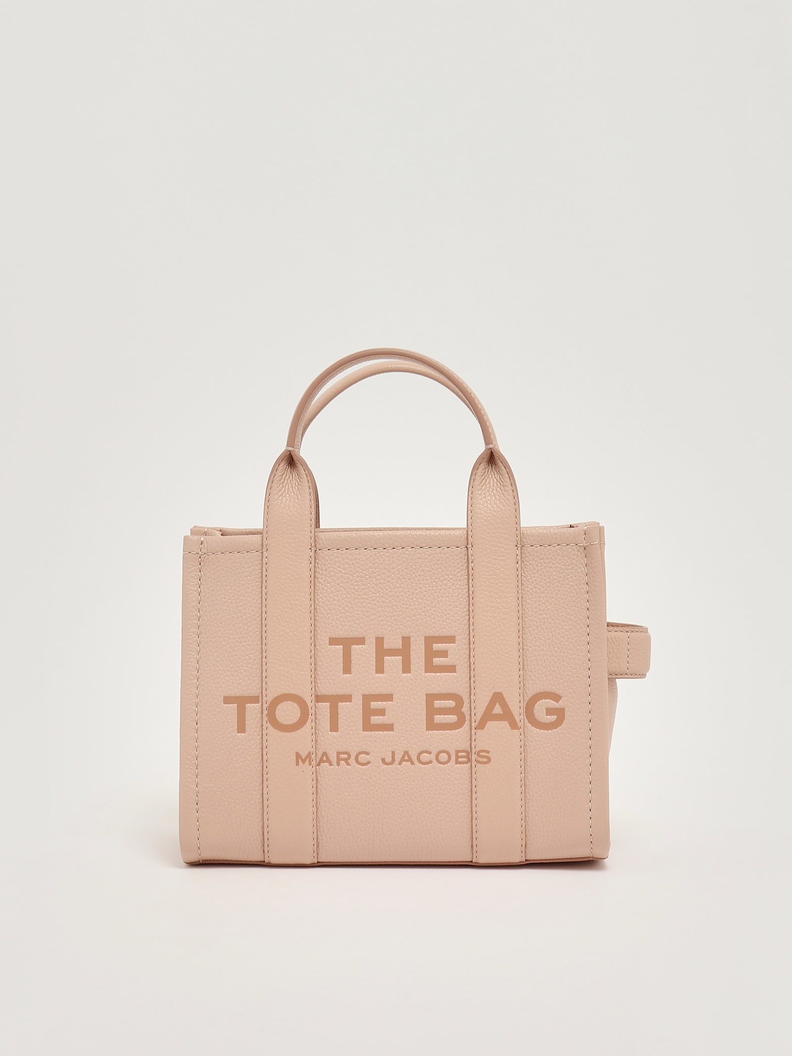Marc Jacobs Leather Tote In Pink