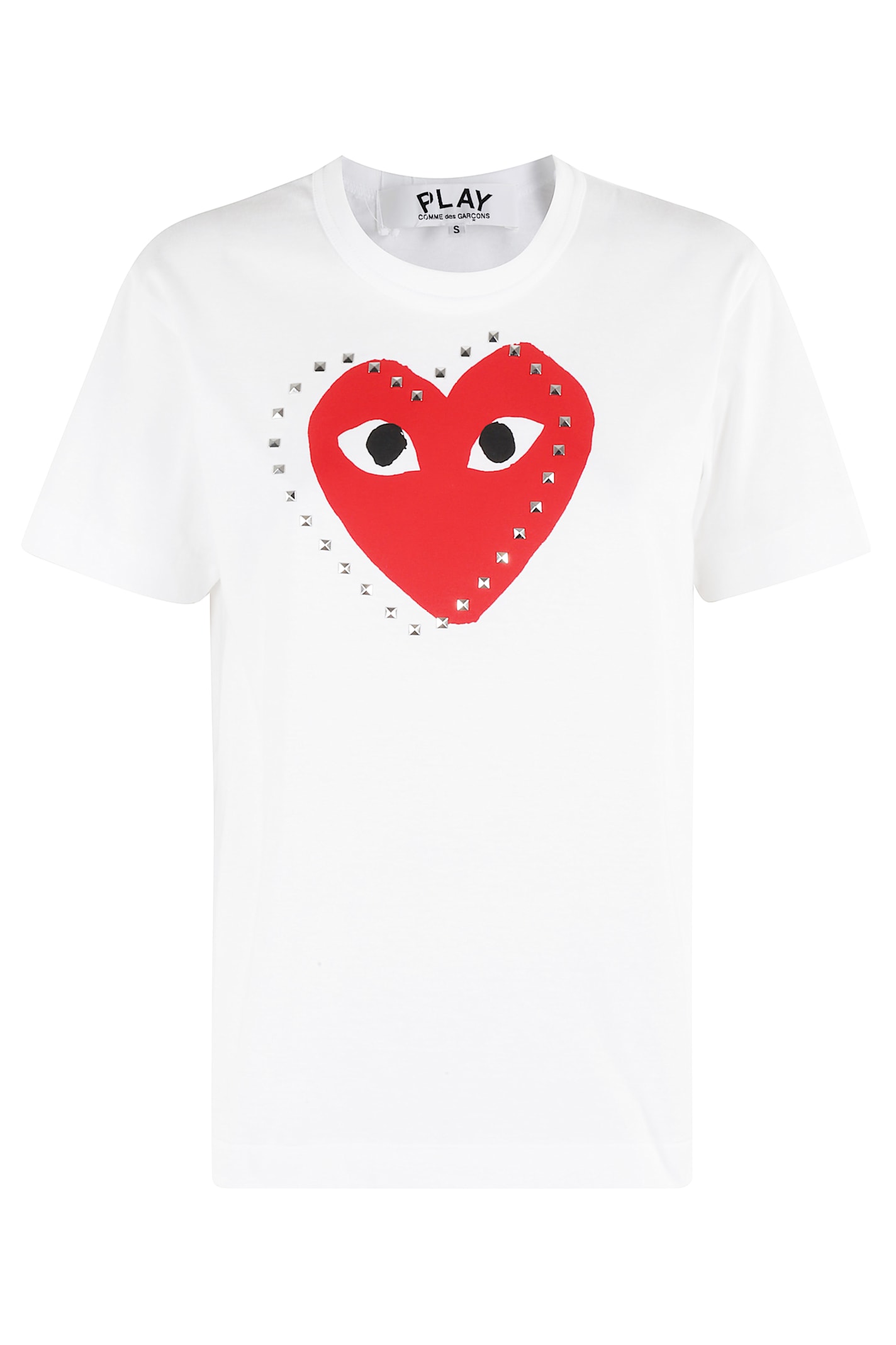 Comme Des Garçons Play Printed Red Heart T-shirt