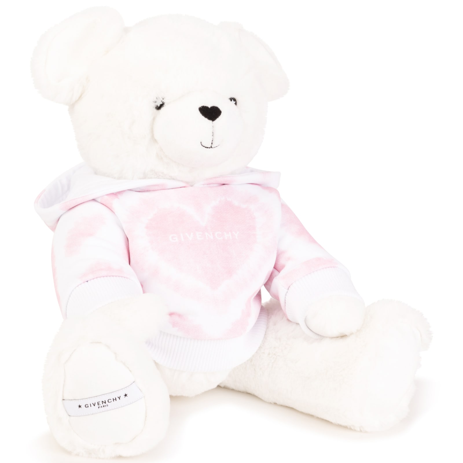 Givenchy Peluche Teddy Bear Bianco In Similpelliccia