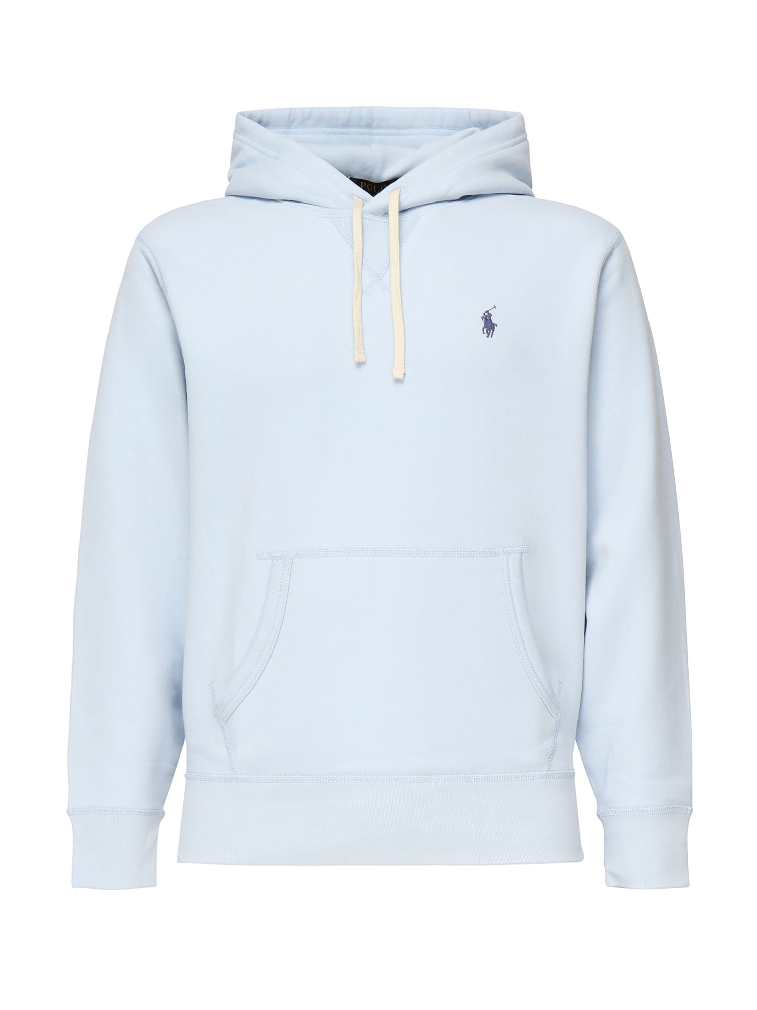 Ralph Lauren Logo Hoodie In Blue