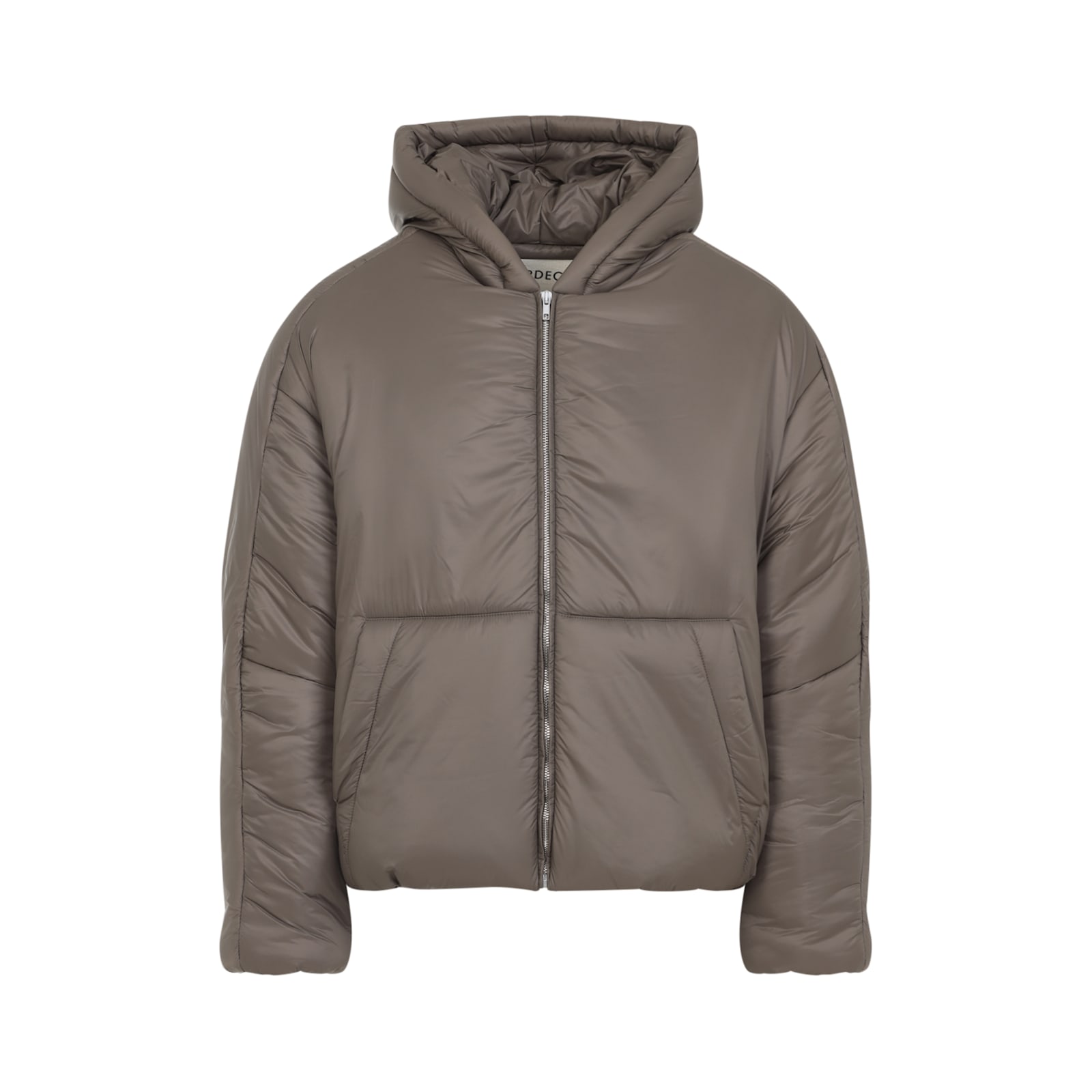 Mordecai Padded Casual Jacket With Modern Fit In Gray