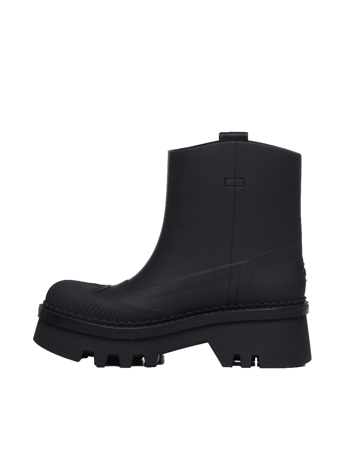 Shop Chloé Raina Rain Boots In Black