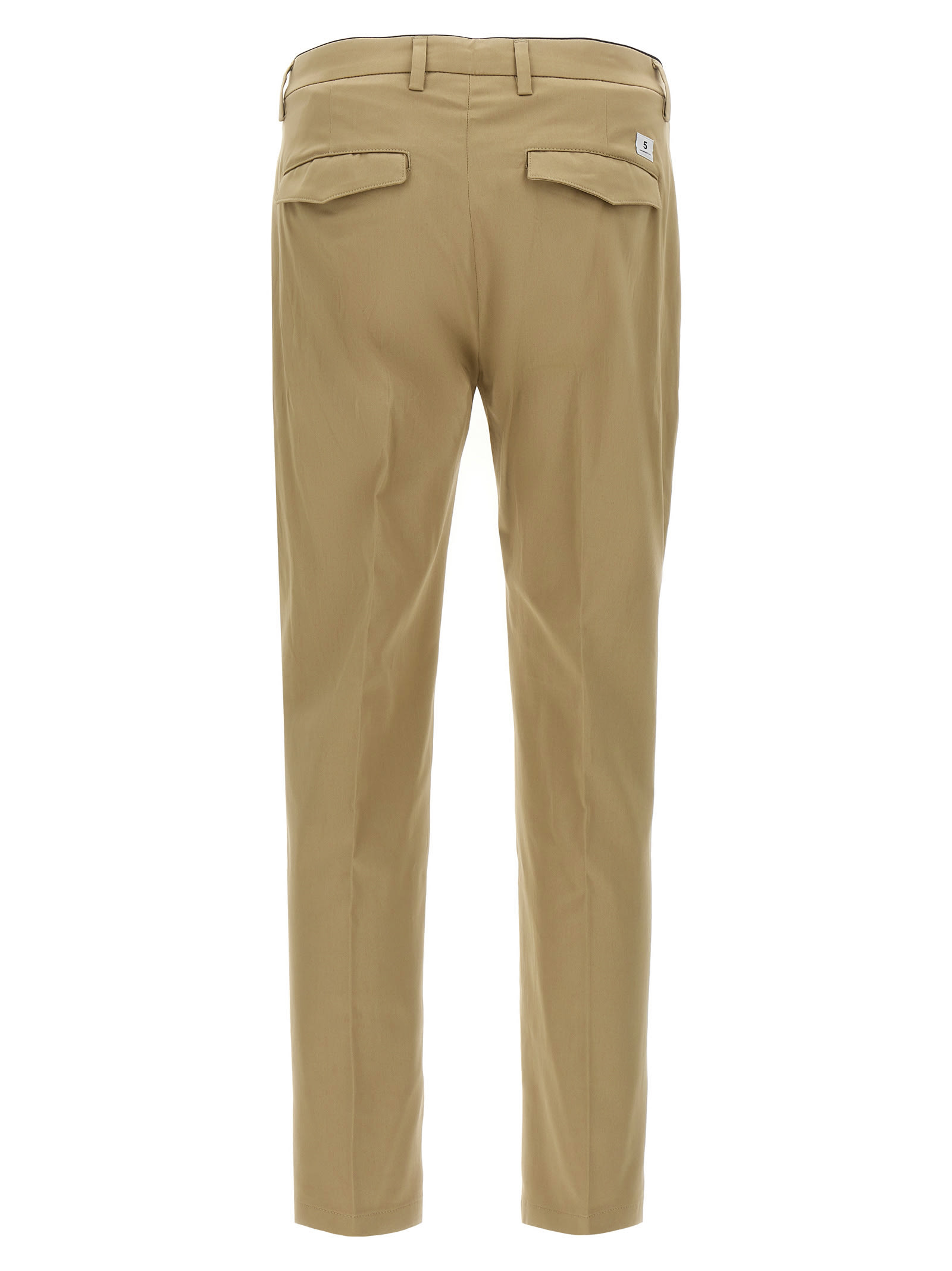 Department Five Beige Prince Pants In Green