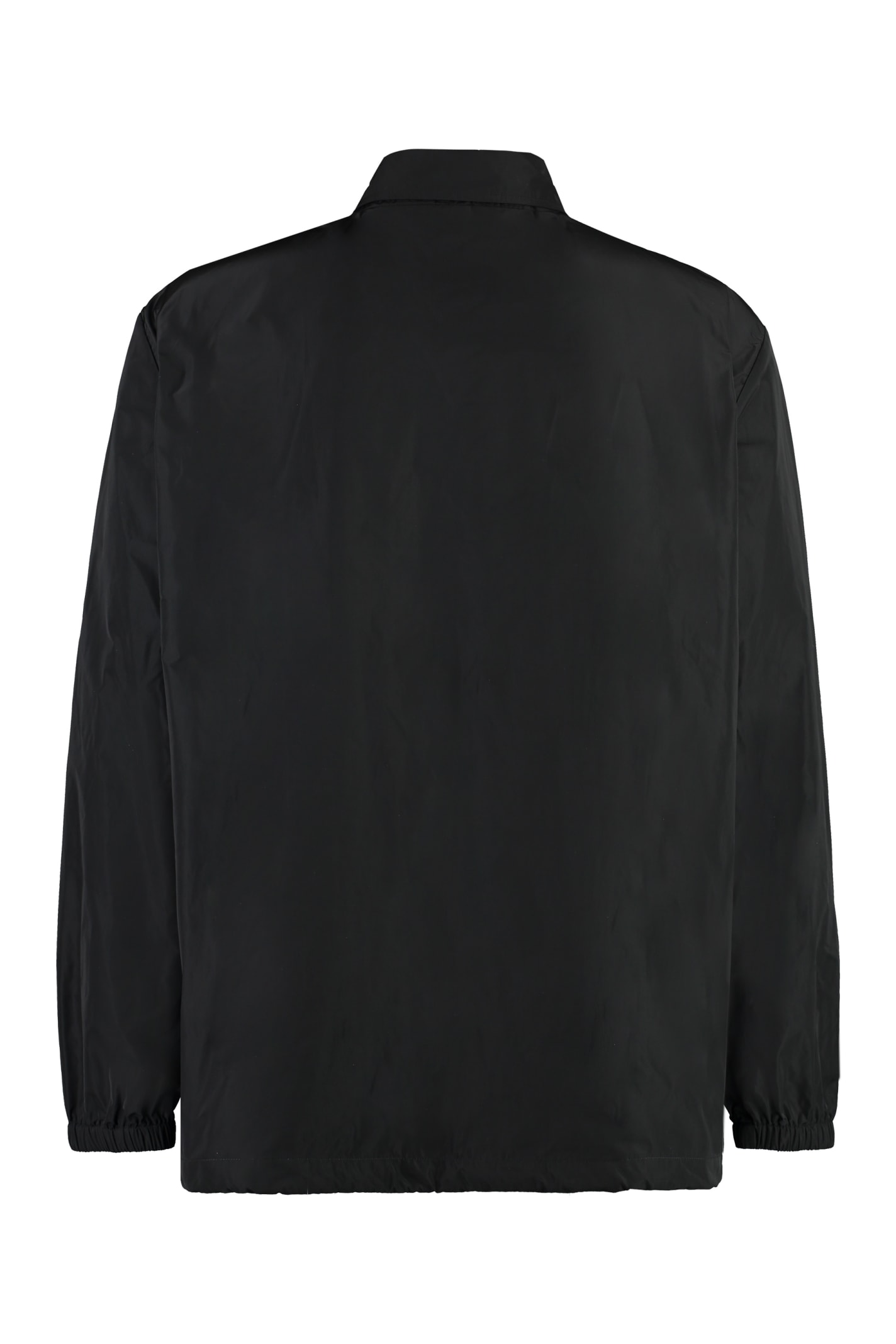 Shop Dsquared2 Coach Windbreaker In Black